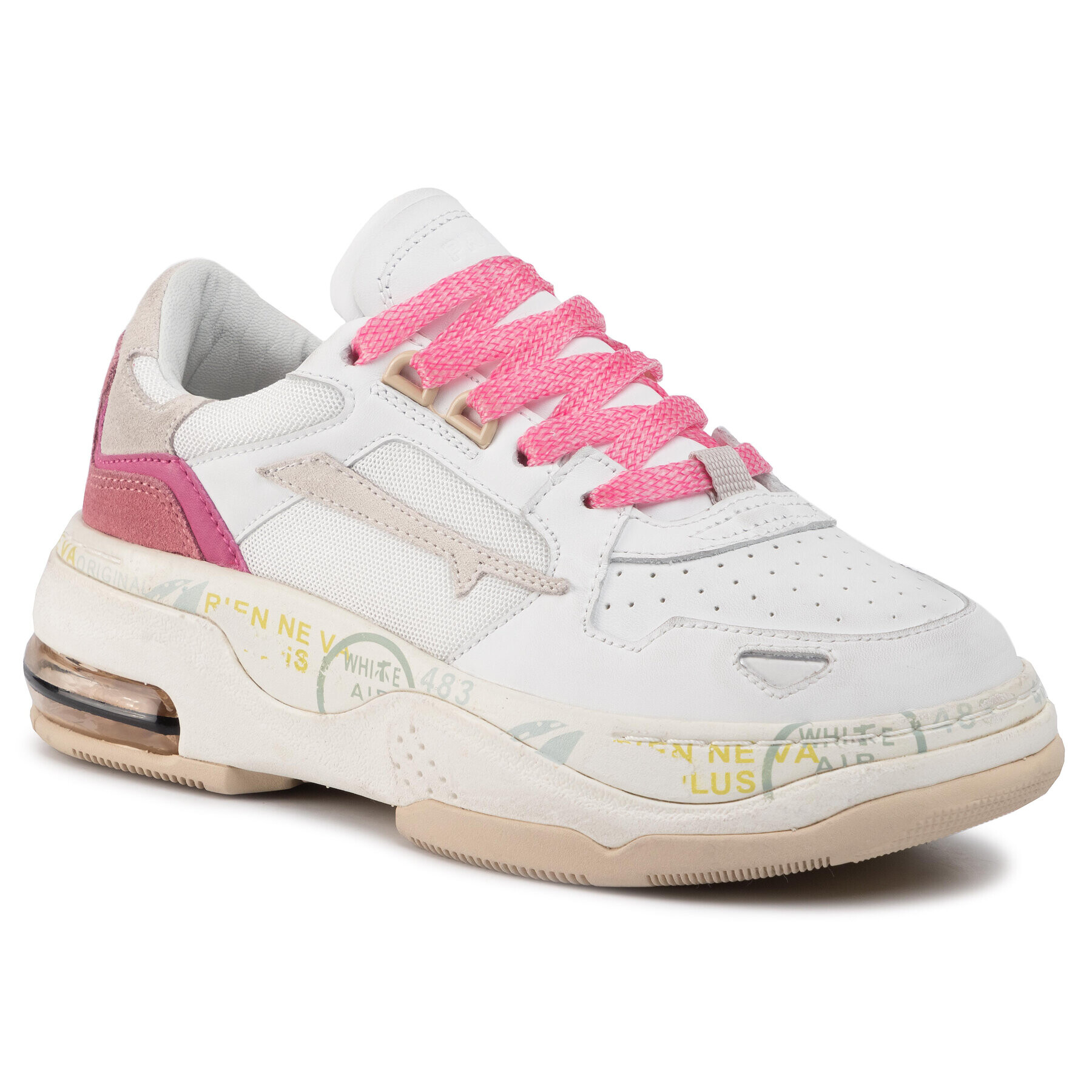 Premiata Сникърси Draked 0019 Бял - Pepit.bg