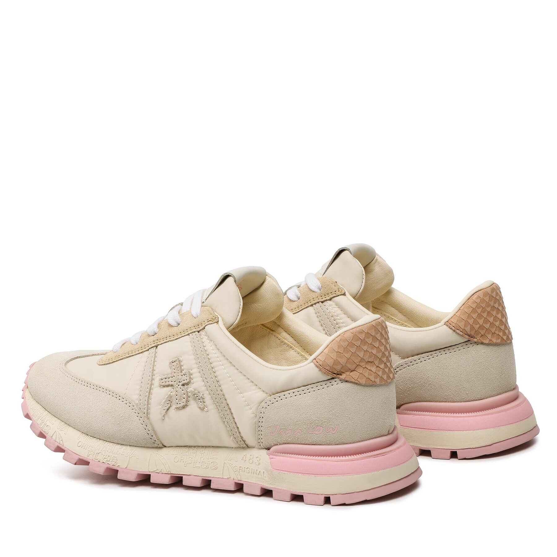 Premiata Сникърси Johnlowd 6215G Бежов - Pepit.bg