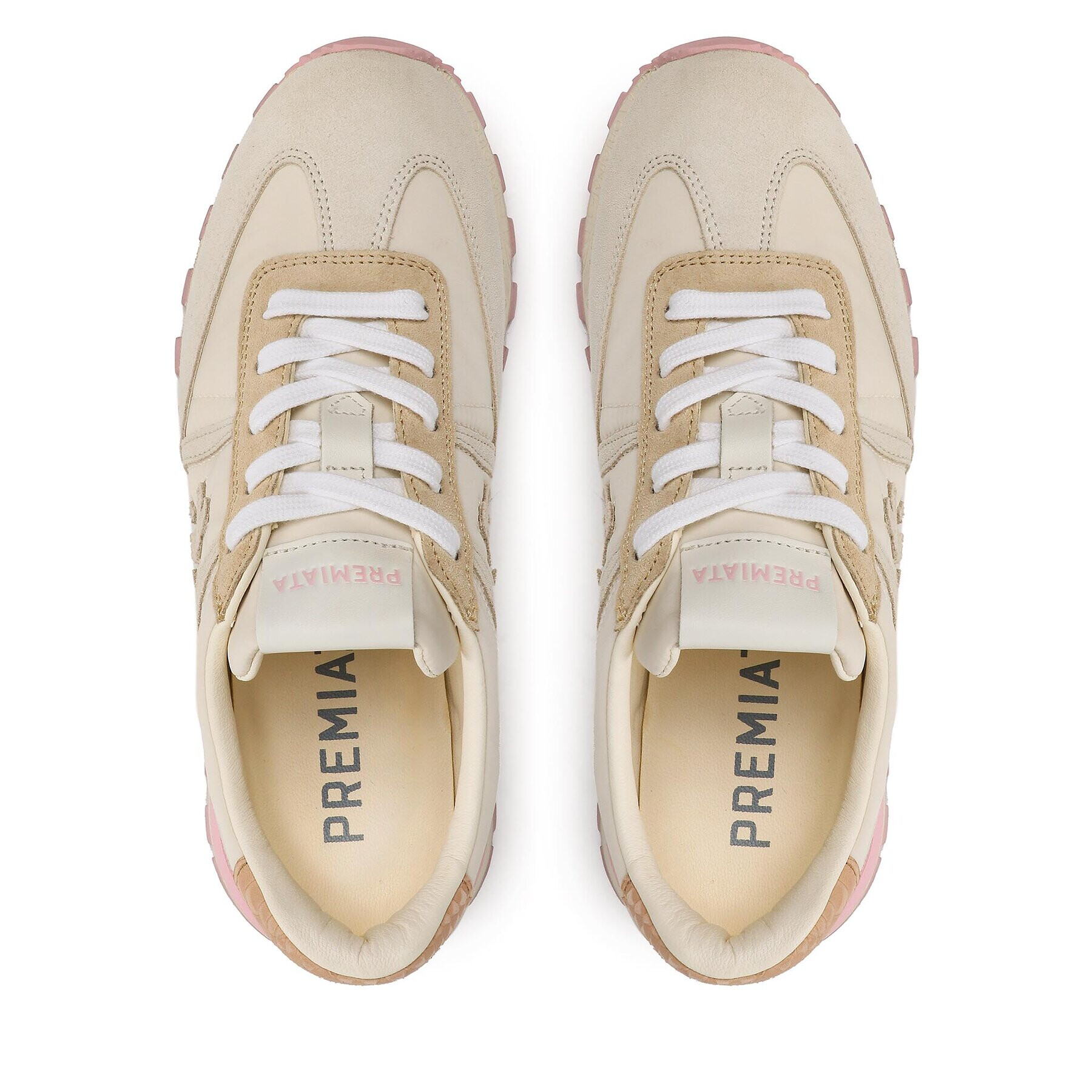 Premiata Сникърси Johnlowd 6215G Бежов - Pepit.bg
