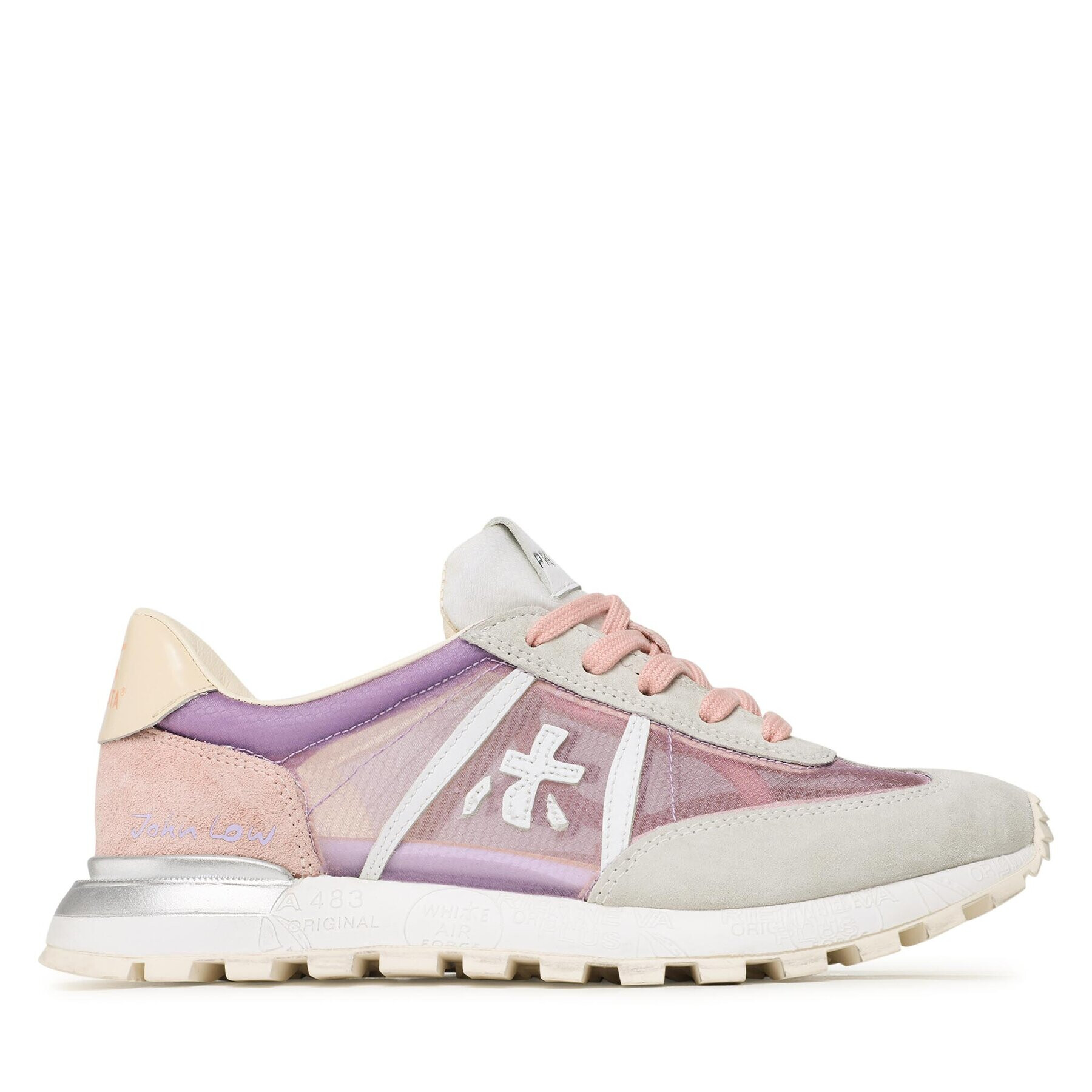 Premiata Сникърси Johnlowd 6217 Розов - Pepit.bg