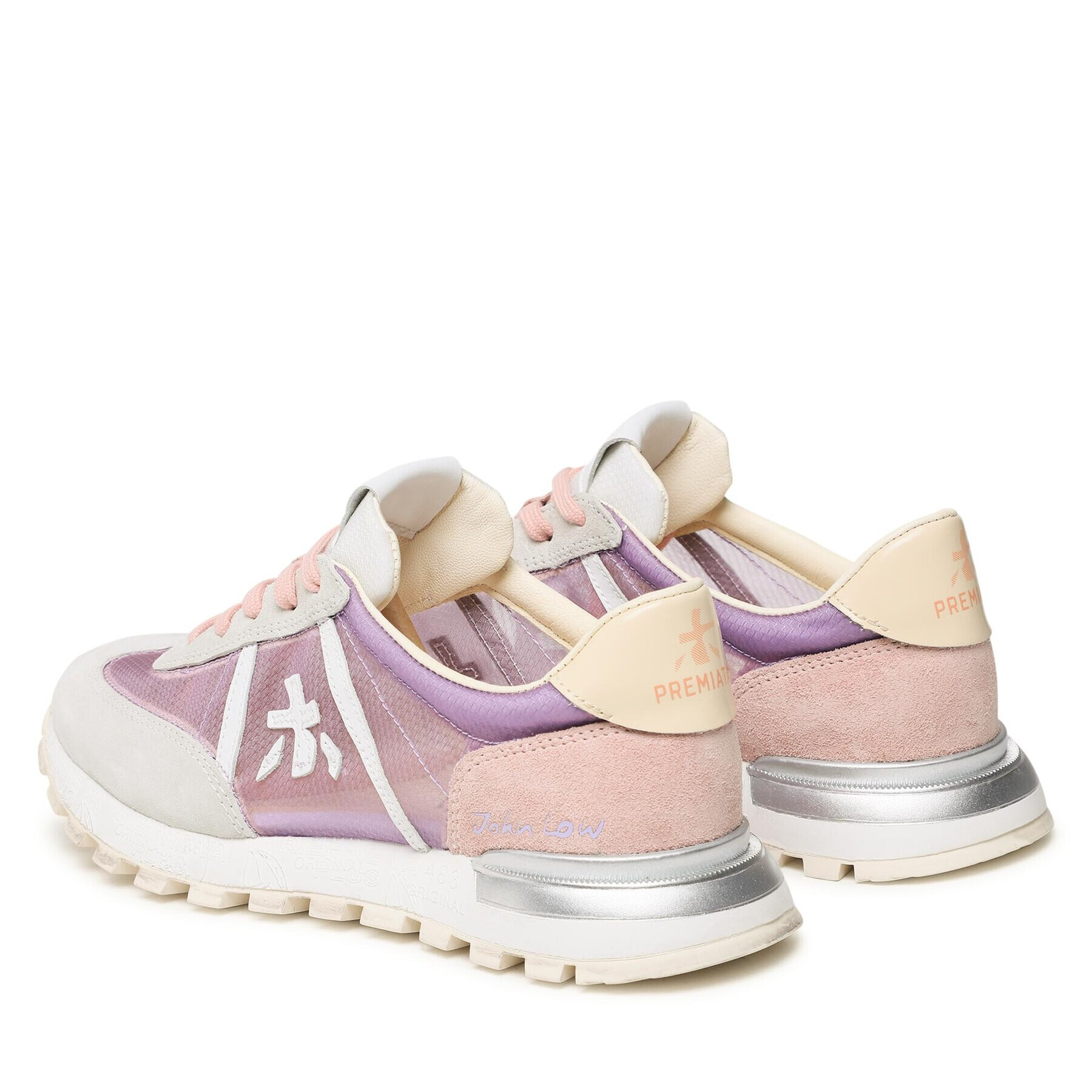 Premiata Сникърси Johnlowd 6217 Розов - Pepit.bg