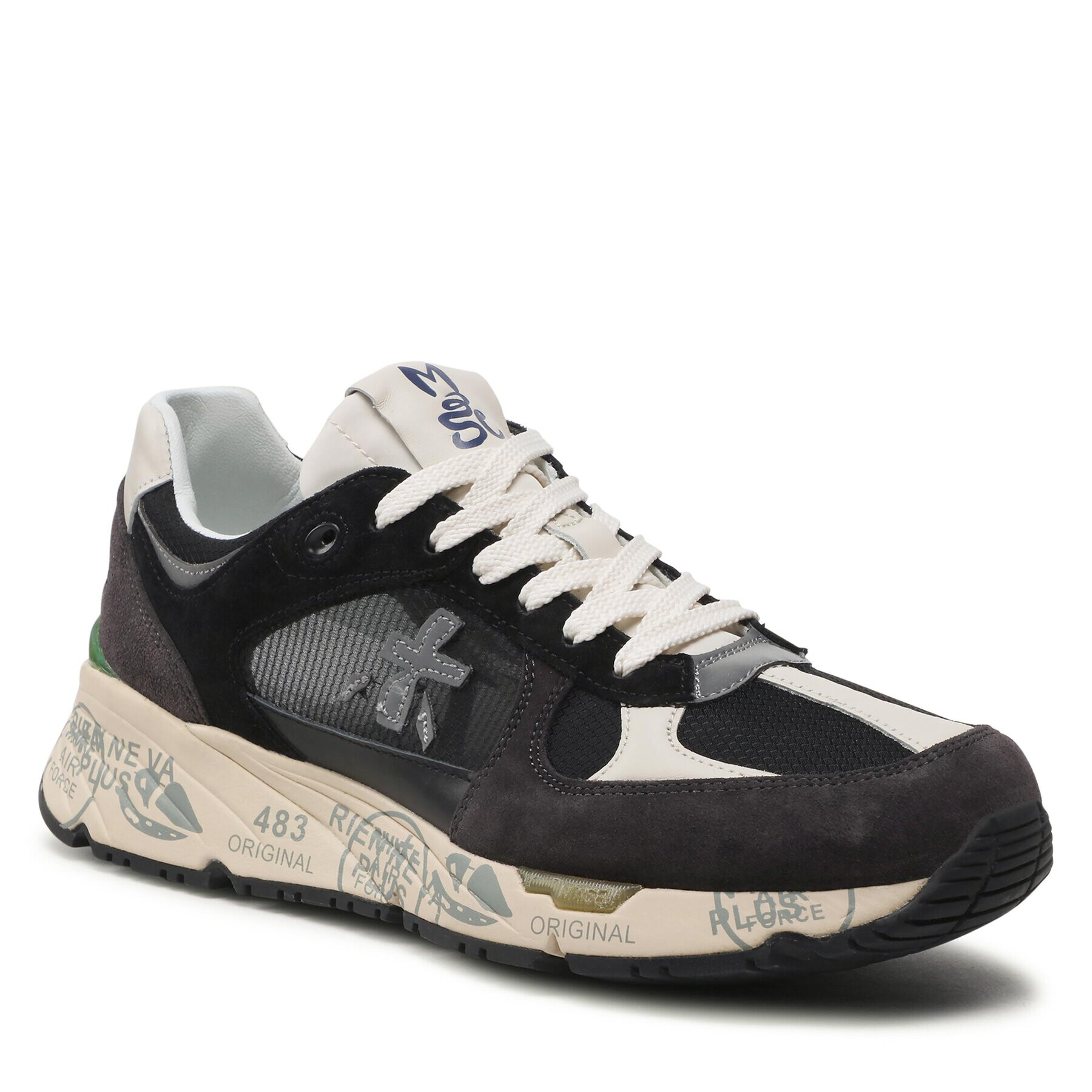 Premiata Сникърси Mase 5686 Черен - Pepit.bg