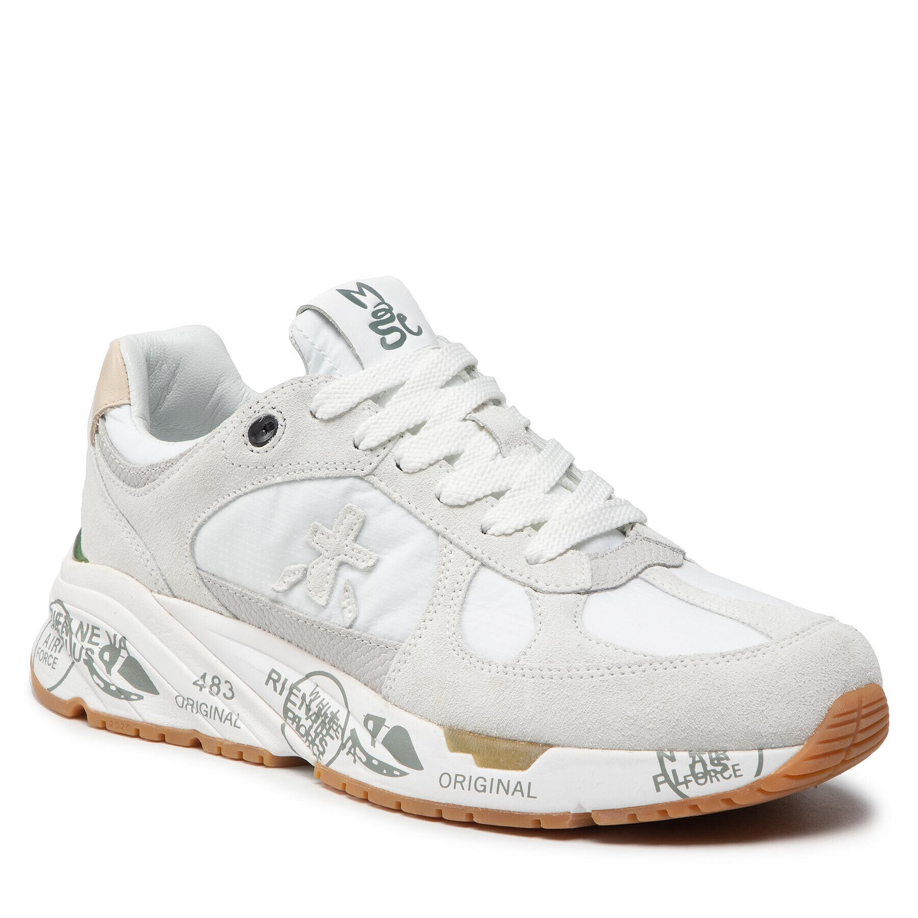 Premiata Сникърси Mased 5661 Бял - Pepit.bg