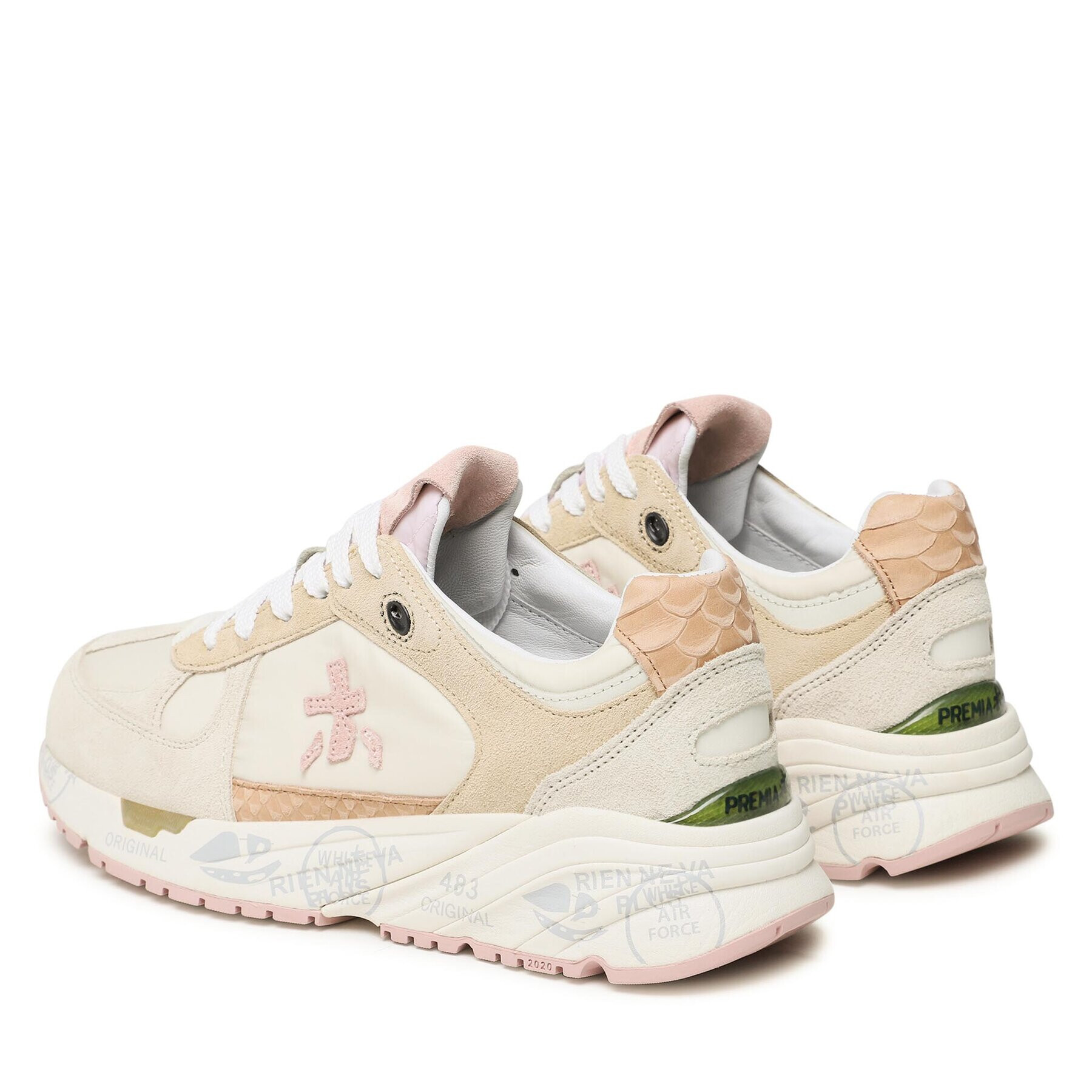 Premiata Сникърси Mased 6257G Бежов - Pepit.bg
