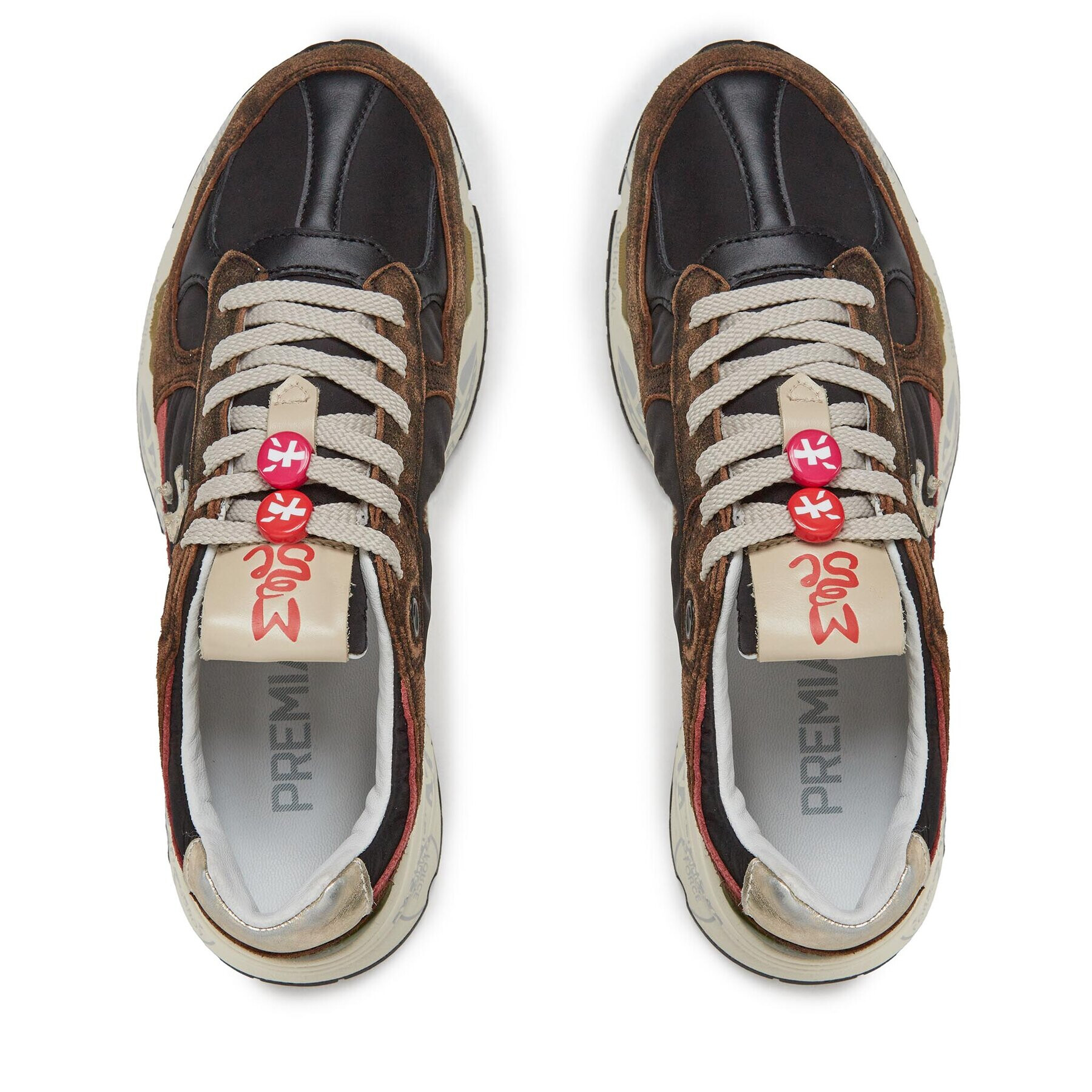 Premiata Сникърси Mased 6543 Кафяв - Pepit.bg