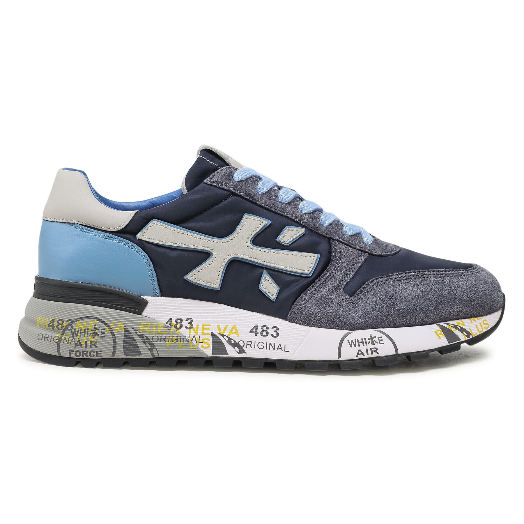 Premiata Сникърси Mick 1280E Тъмносин - Pepit.bg