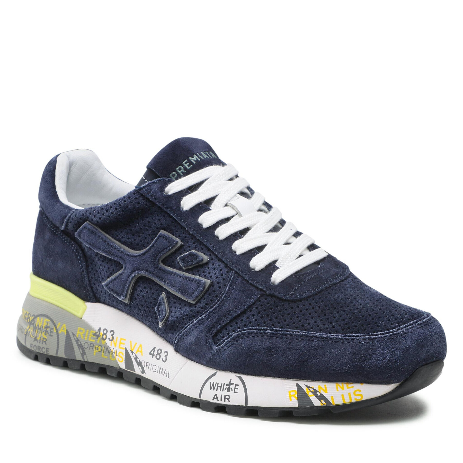 Premiata Сникърси Mick 5688 Тъмносин - Pepit.bg