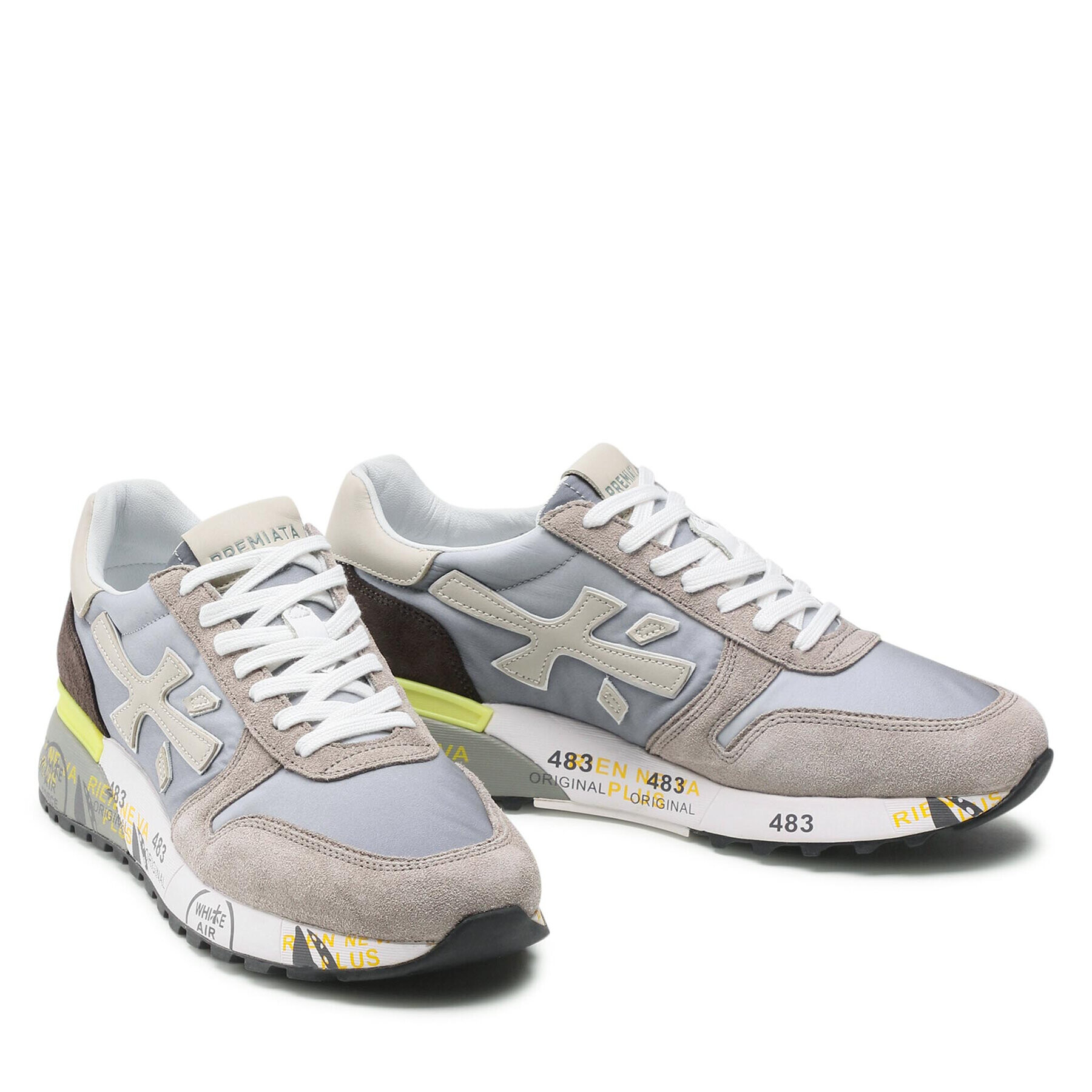 Premiata Сникърси Mick 5691 Сив - Pepit.bg