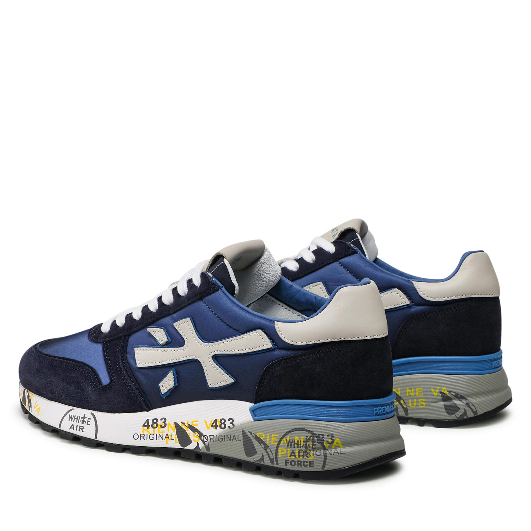 Premiata Сникърси Mick 5692 Тъмносин - Pepit.bg