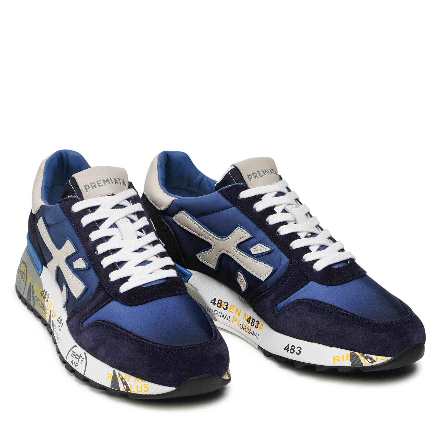 Premiata Сникърси Mick 5692 Тъмносин - Pepit.bg