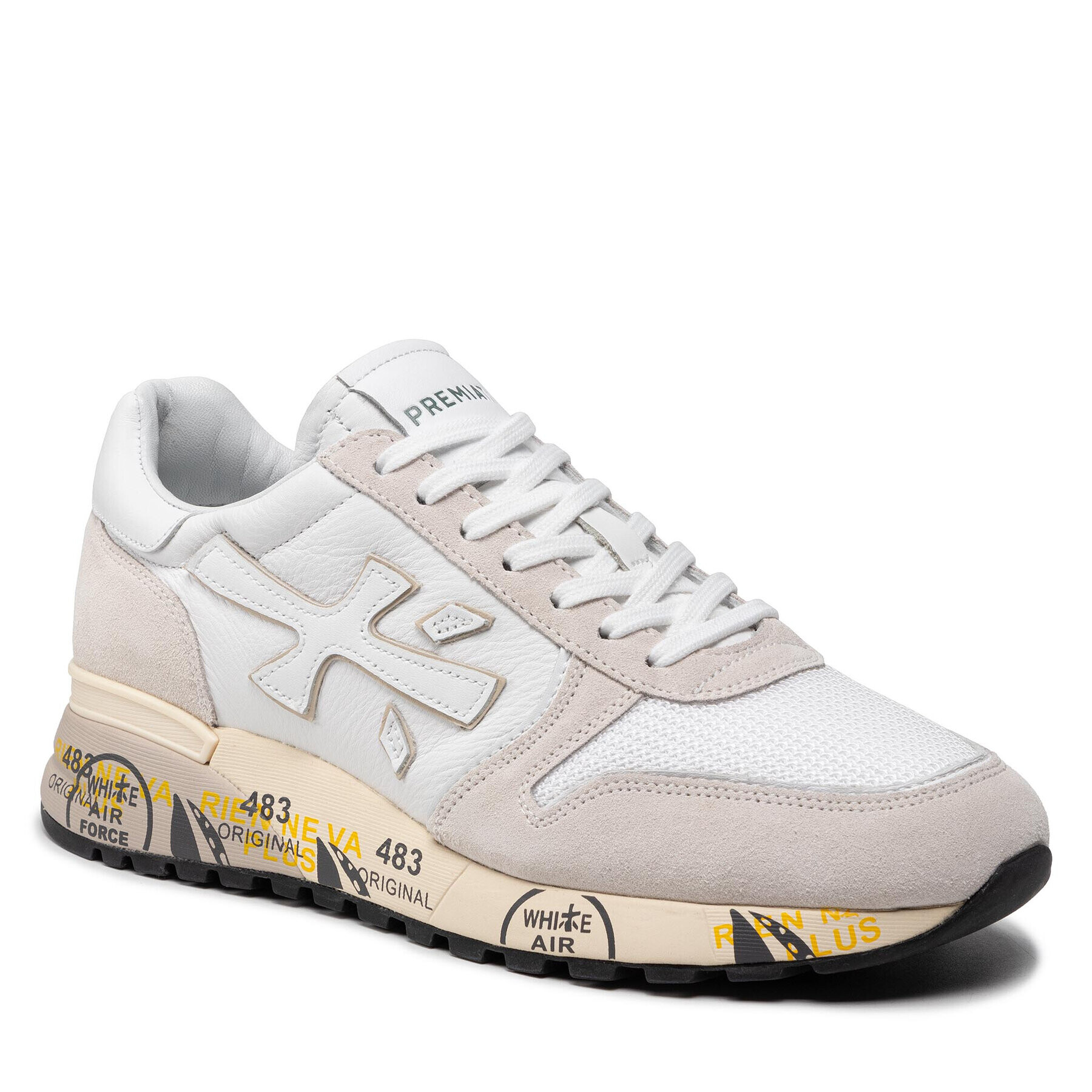 Premiata Сникърси Mick 5698 Бял - Pepit.bg