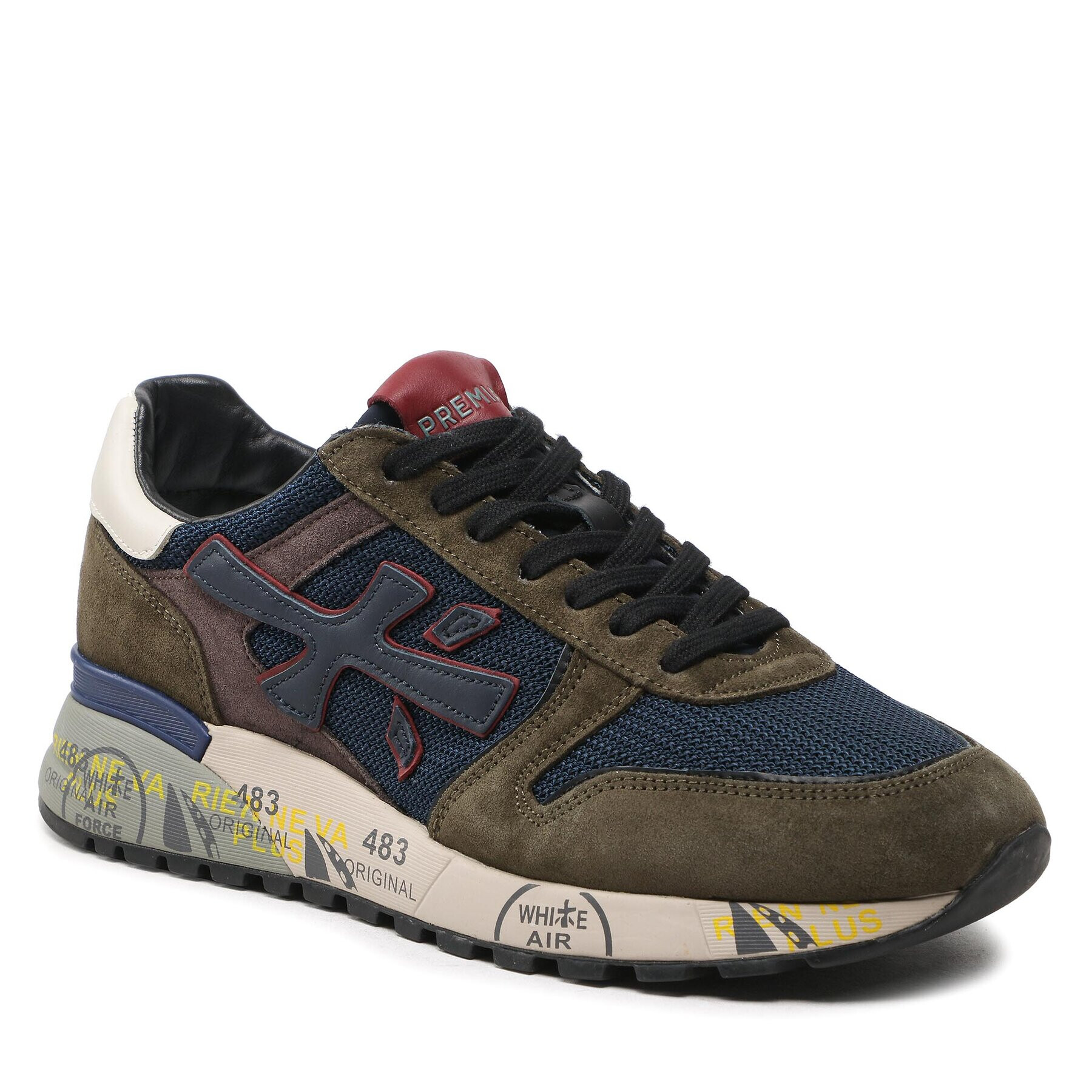 Premiata Сникърси Mick 5893 Каки - Pepit.bg