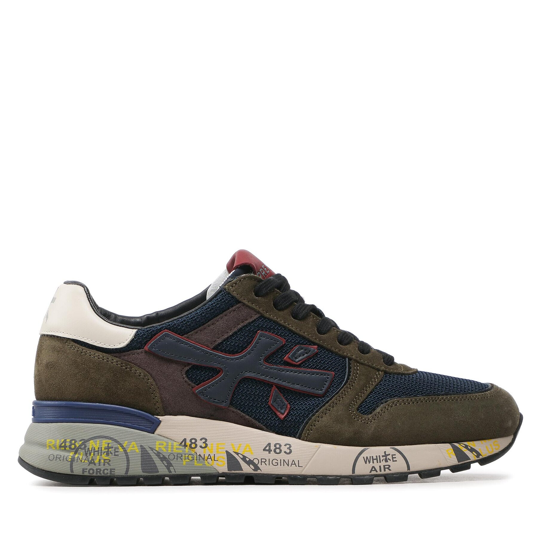 Premiata Сникърси Mick 5893 Каки - Pepit.bg