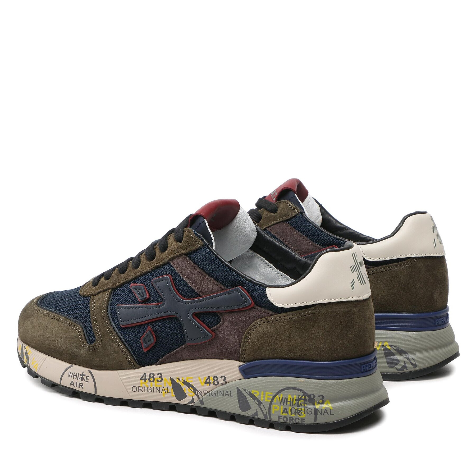 Premiata Сникърси Mick 5893 Каки - Pepit.bg