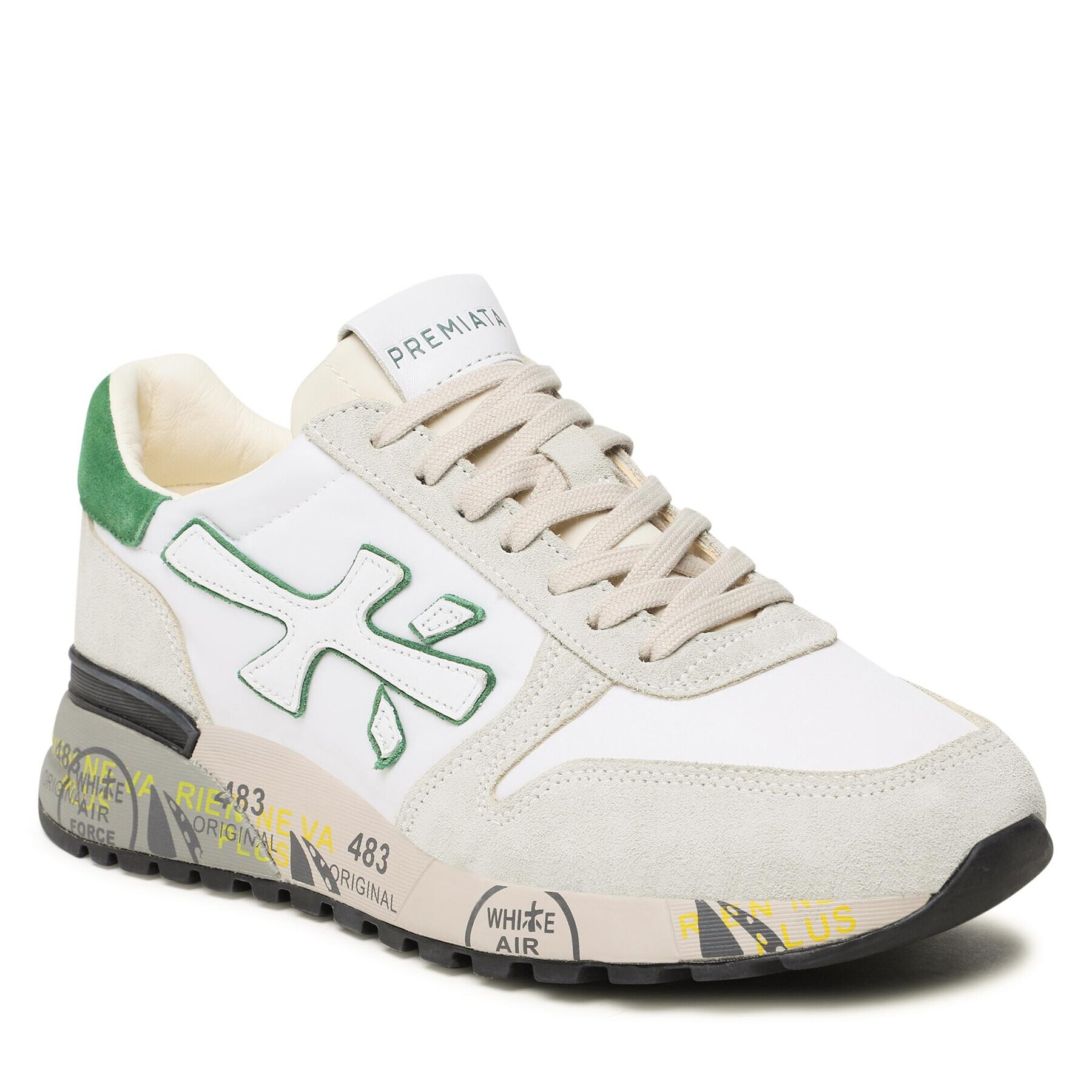 Premiata Сникърси Mick 6167G Бял - Pepit.bg