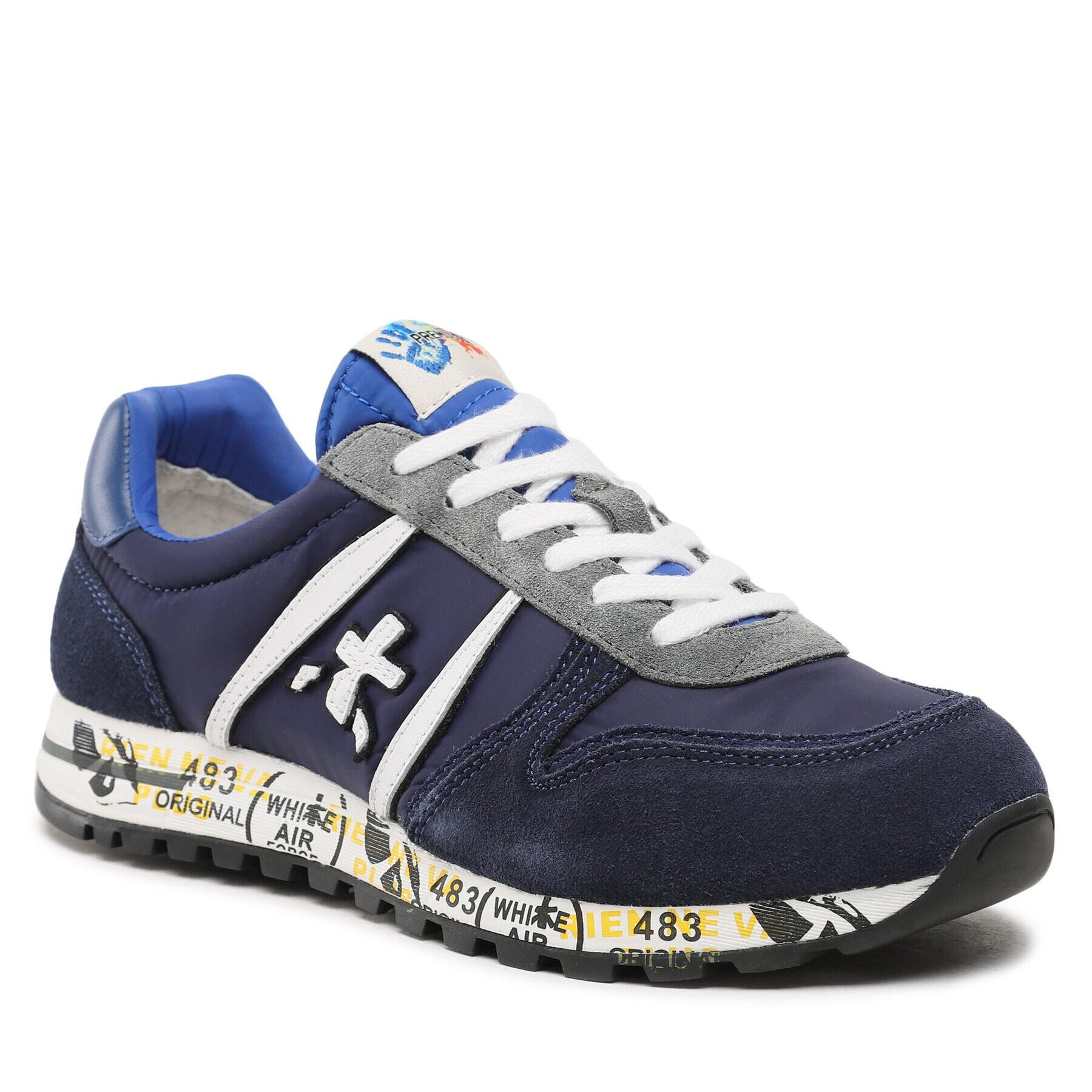 Premiata Сникърси Sky 18039324 S Тъмносин - Pepit.bg