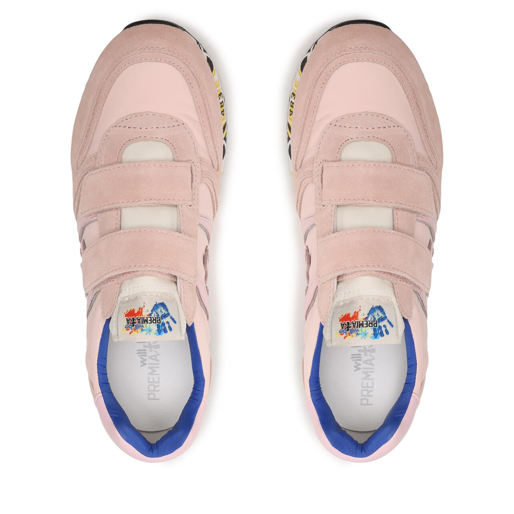 Premiata Сникърси Sky V 18049350 S Розов - Pepit.bg