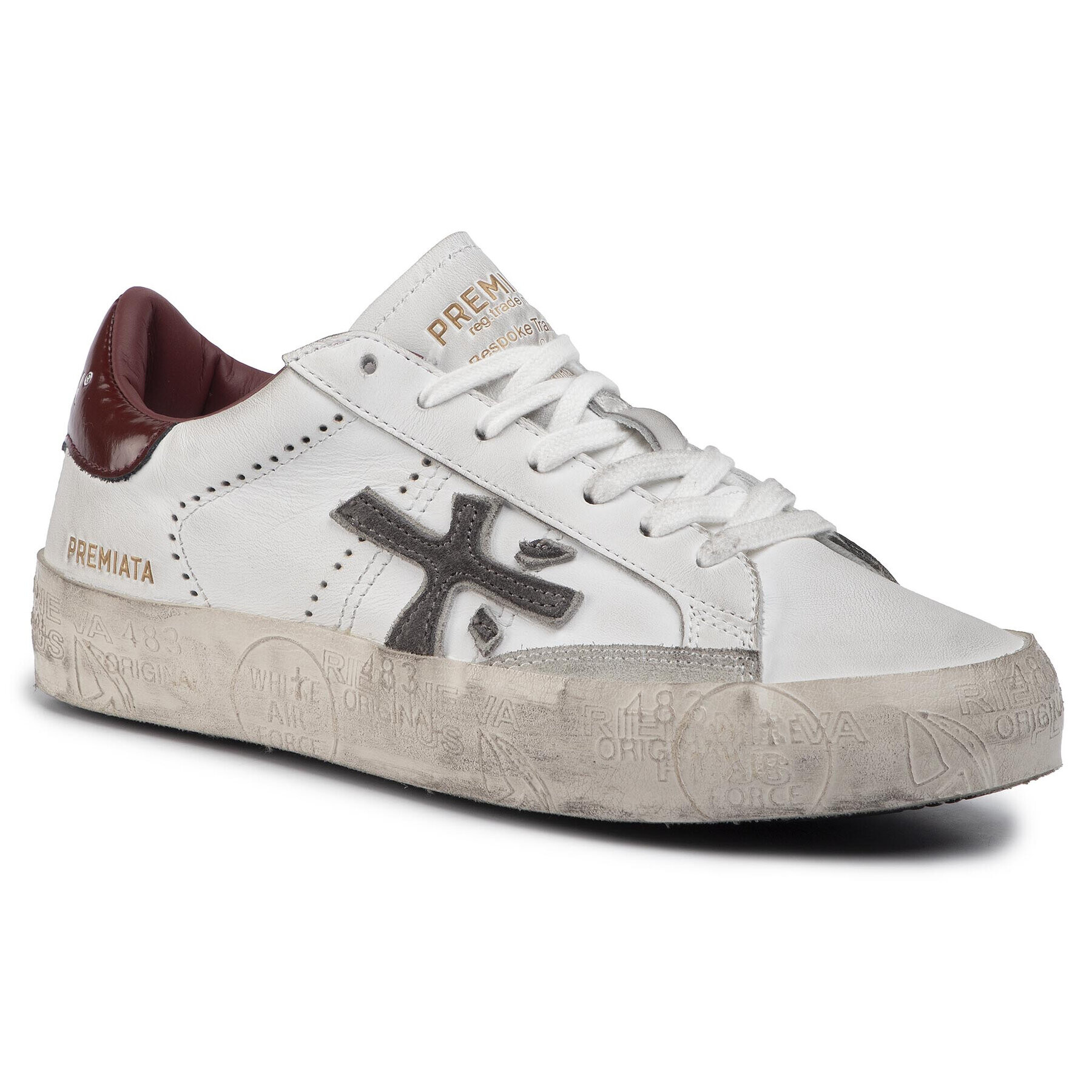 Premiata Сникърси Stevend 4313D Бял - Pepit.bg