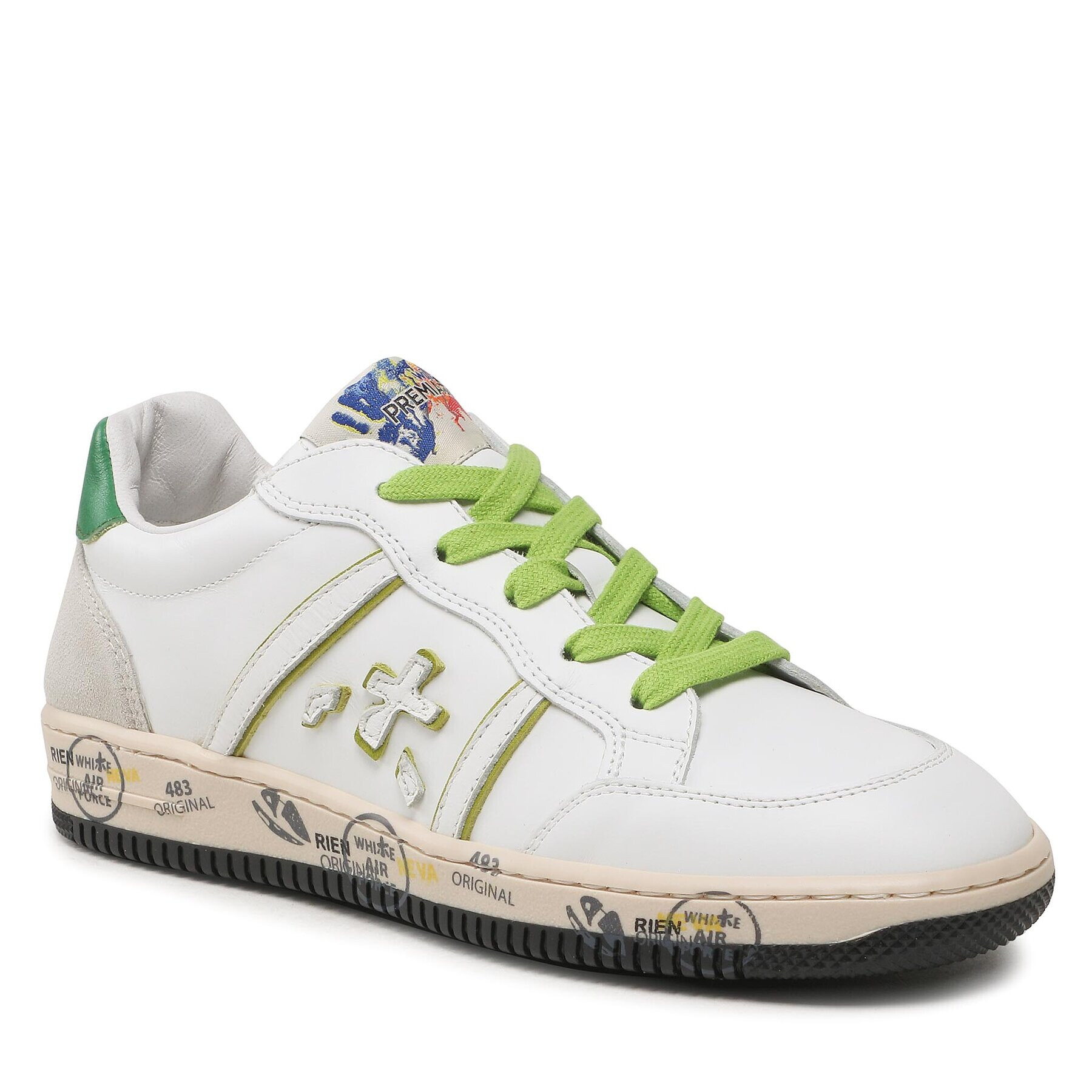 Premiata Сникърси Wally 18311853 M Бял - Pepit.bg