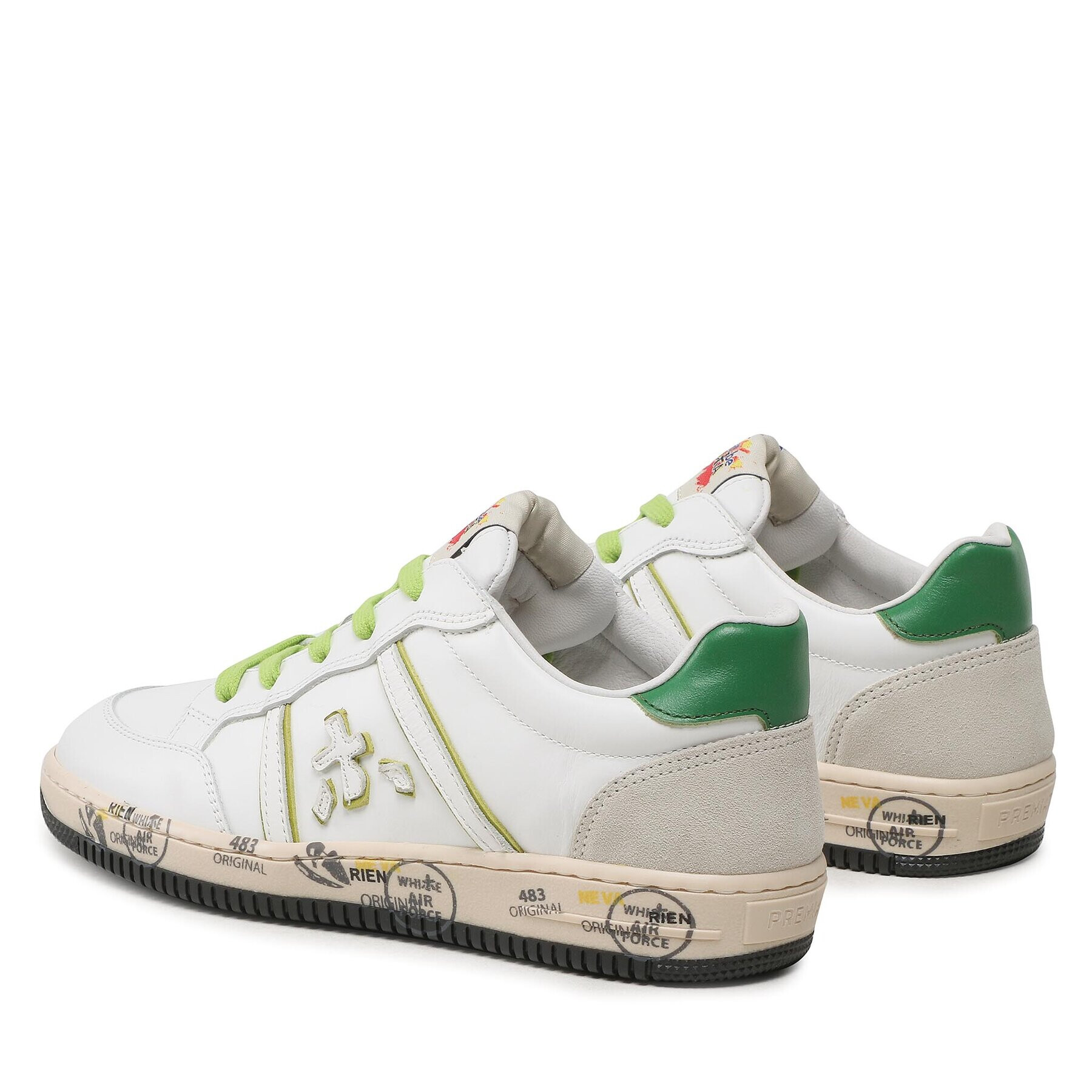 Premiata Сникърси Wally 18311853 M Бял - Pepit.bg