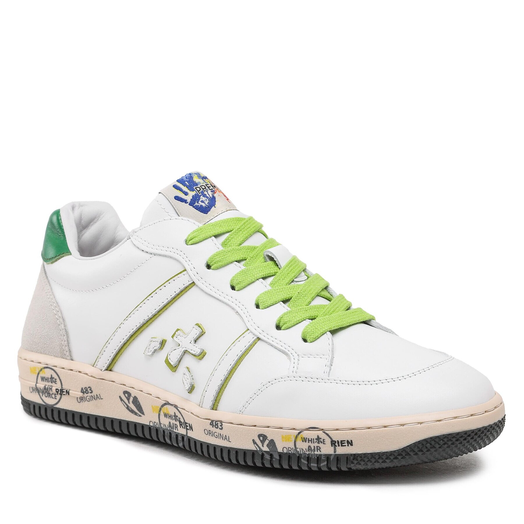 Premiata Сникърси Wally 18311853 S Бял - Pepit.bg