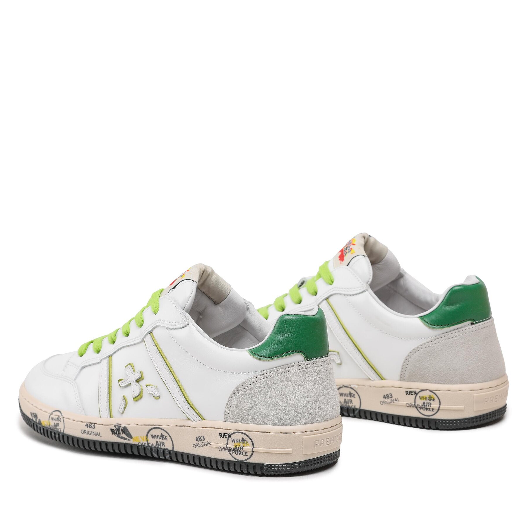 Premiata Сникърси Wally 18311853 S Бял - Pepit.bg