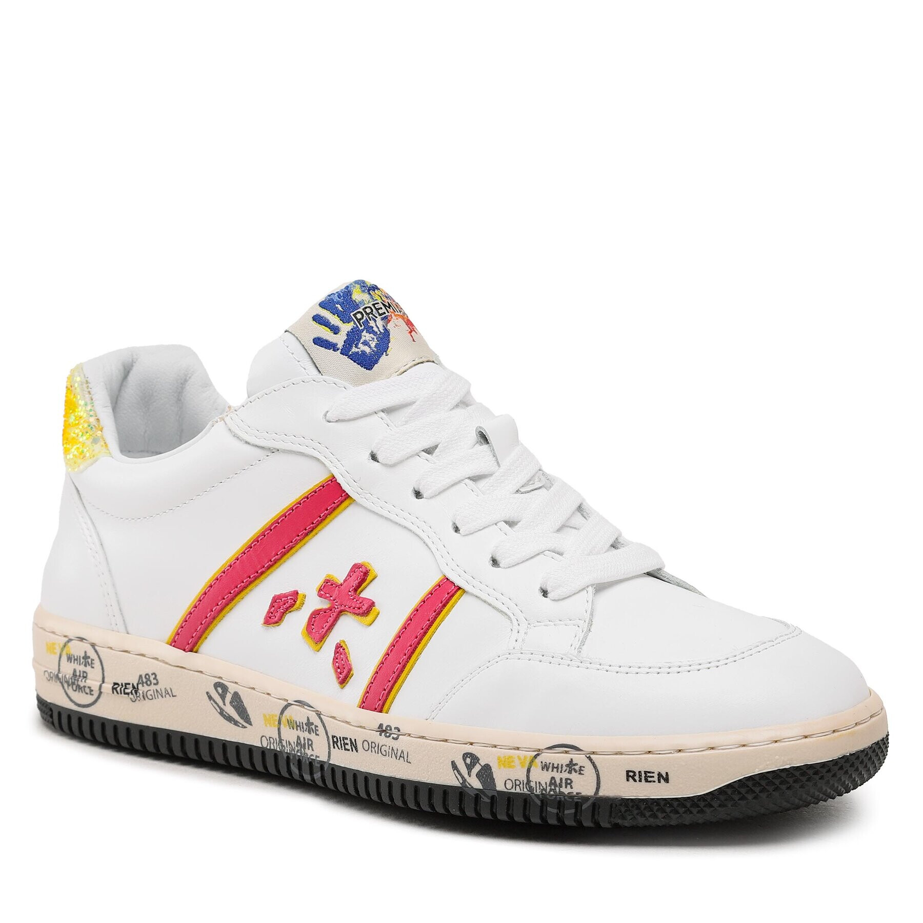 Premiata Сникърси Wally 18311859 S Бял - Pepit.bg