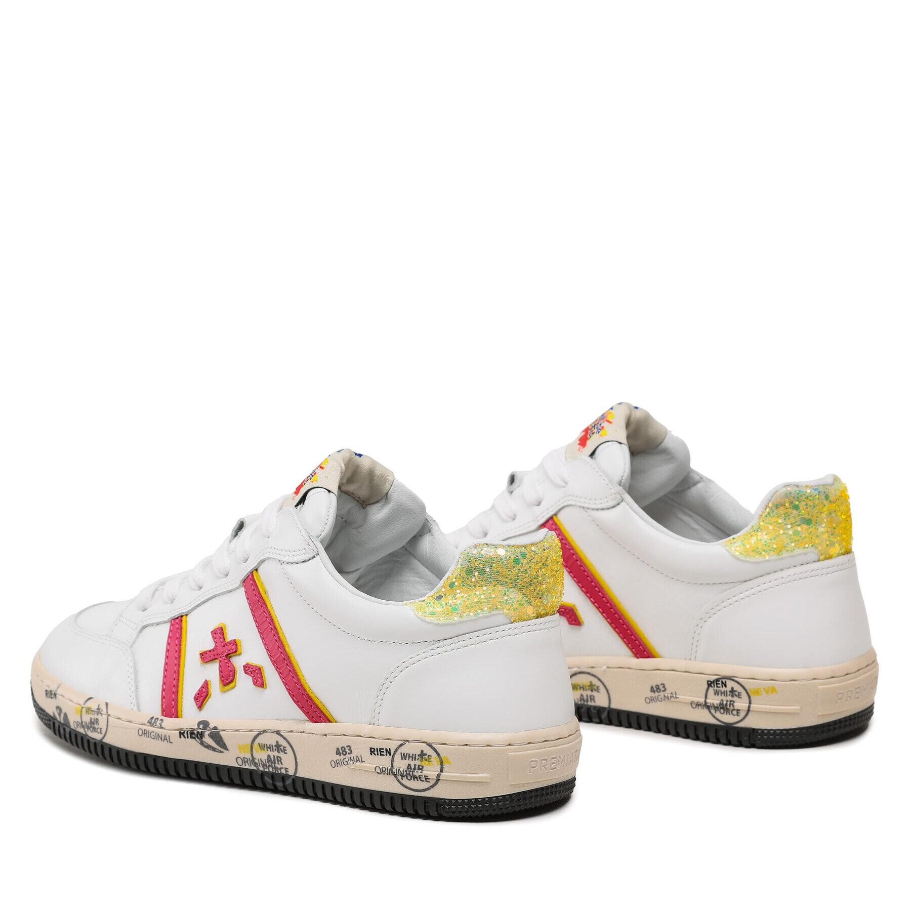 Premiata Сникърси Wally 18311859 S Бял - Pepit.bg