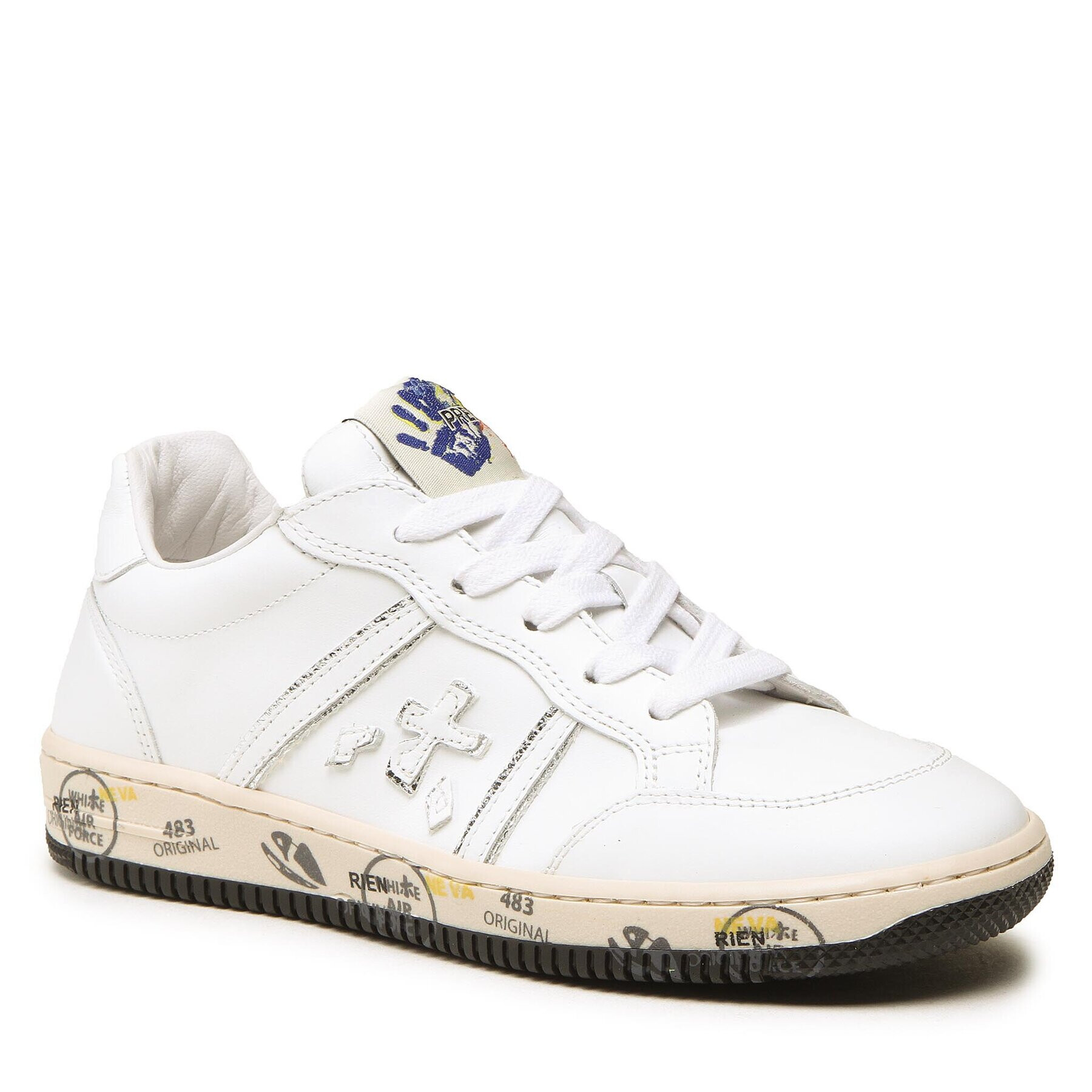Premiata Сникърси Wally 18311862 M Бял - Pepit.bg