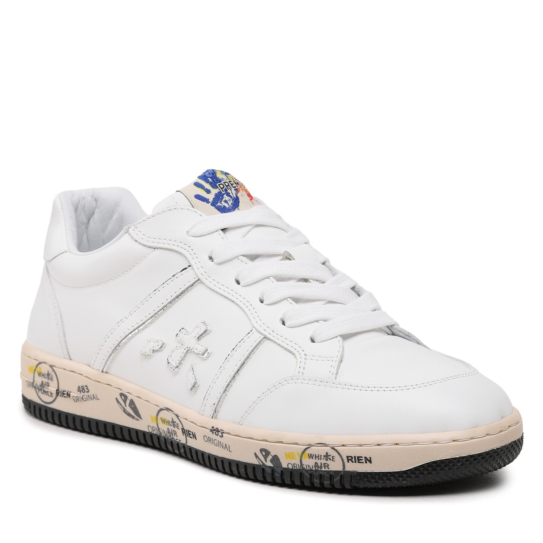 Premiata Сникърси Wally 18311862 S Бял - Pepit.bg