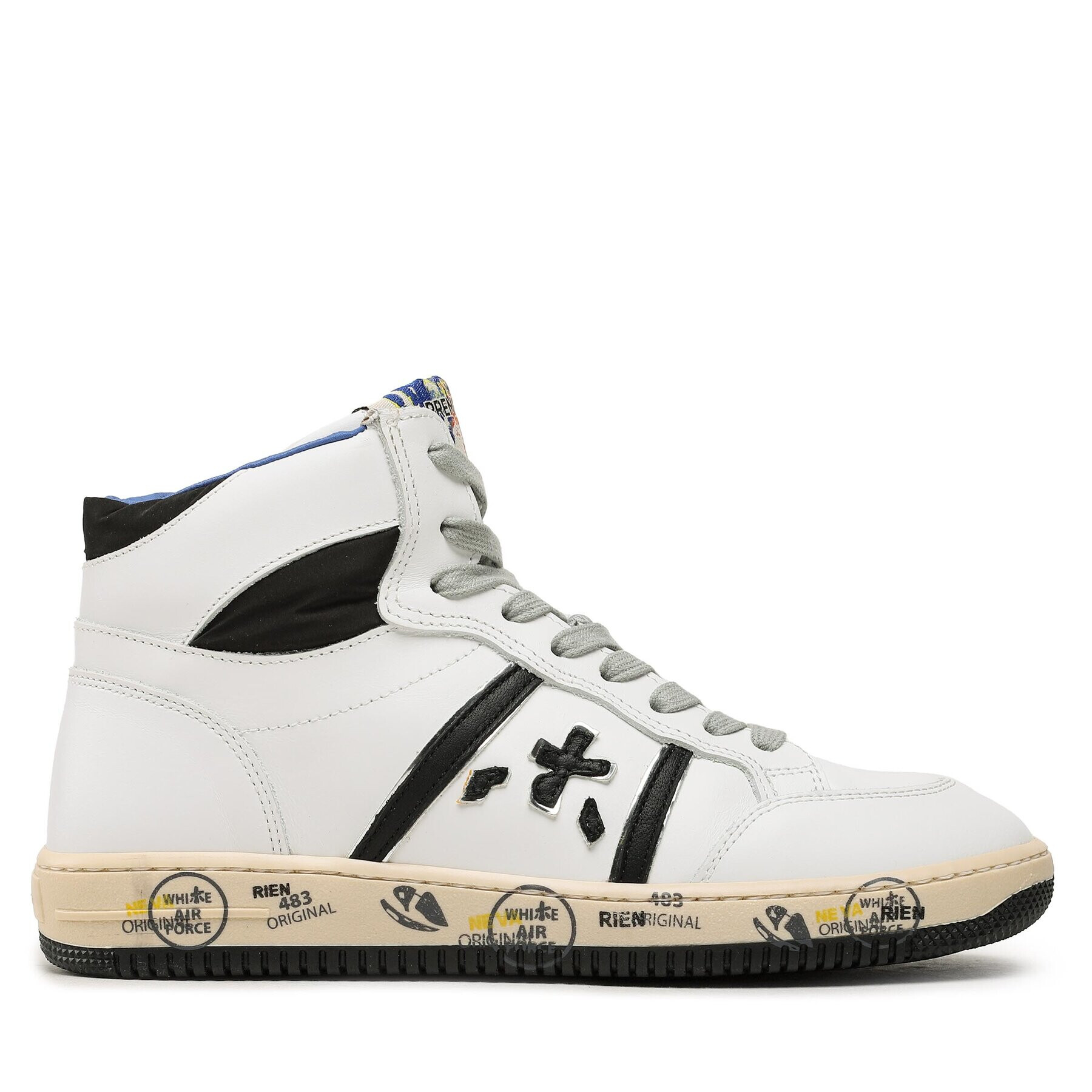 Premiata Сникърси Wally Hi 18321839 S Бял - Pepit.bg
