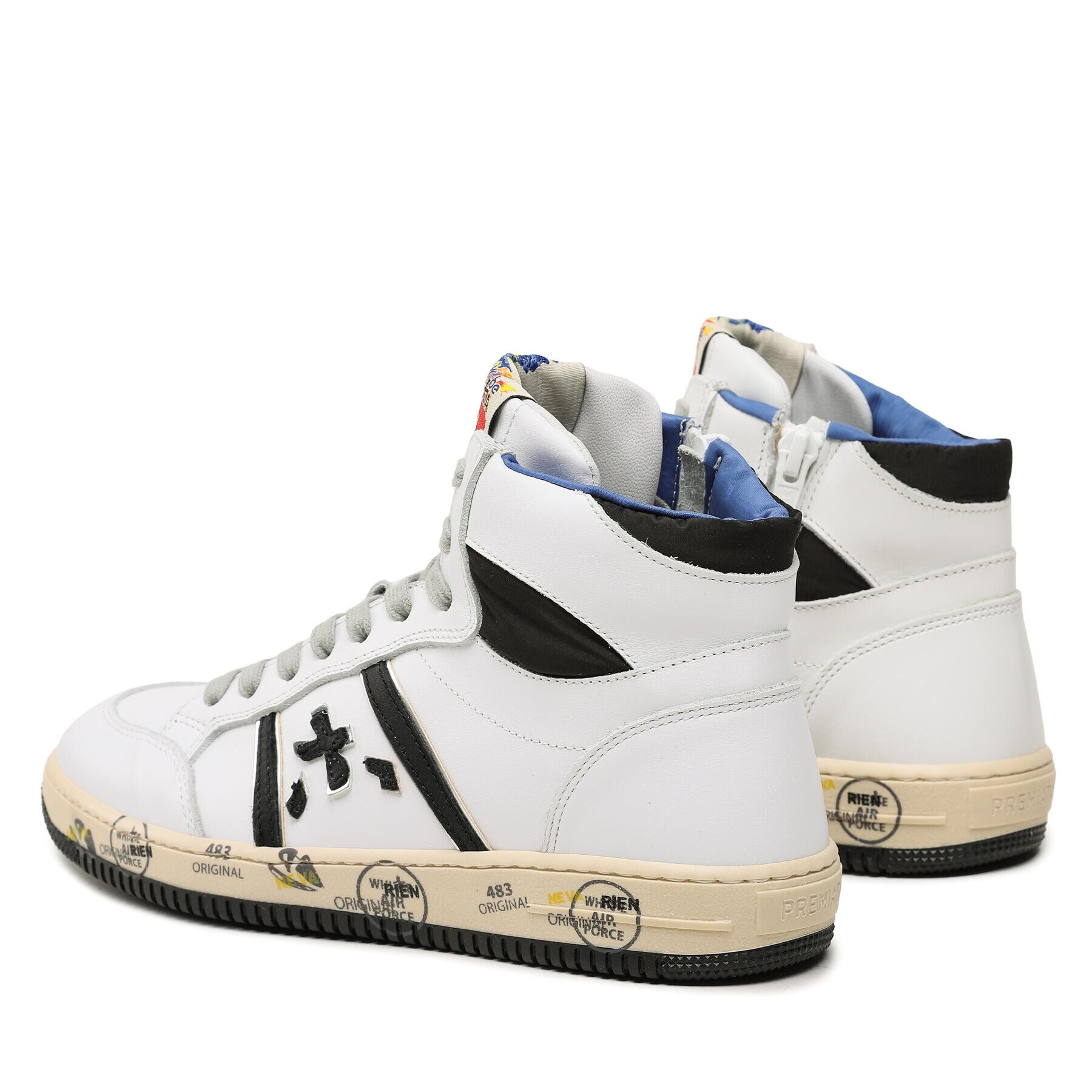 Premiata Сникърси Wally Hi 18321839 S Бял - Pepit.bg
