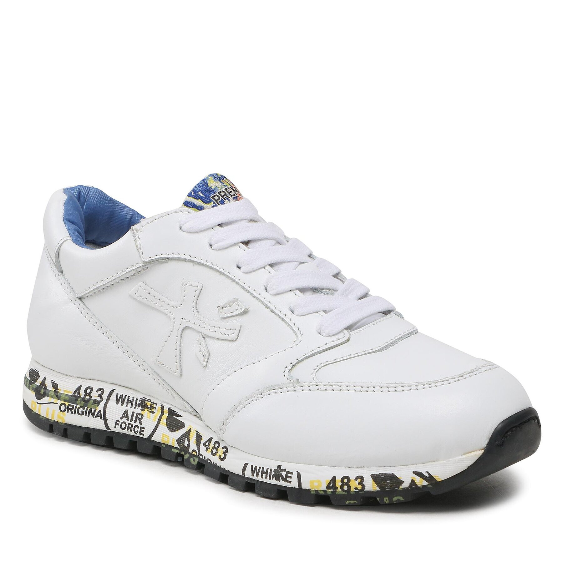 Premiata Сникърси Zac-Zac 18091821 M Бял - Pepit.bg