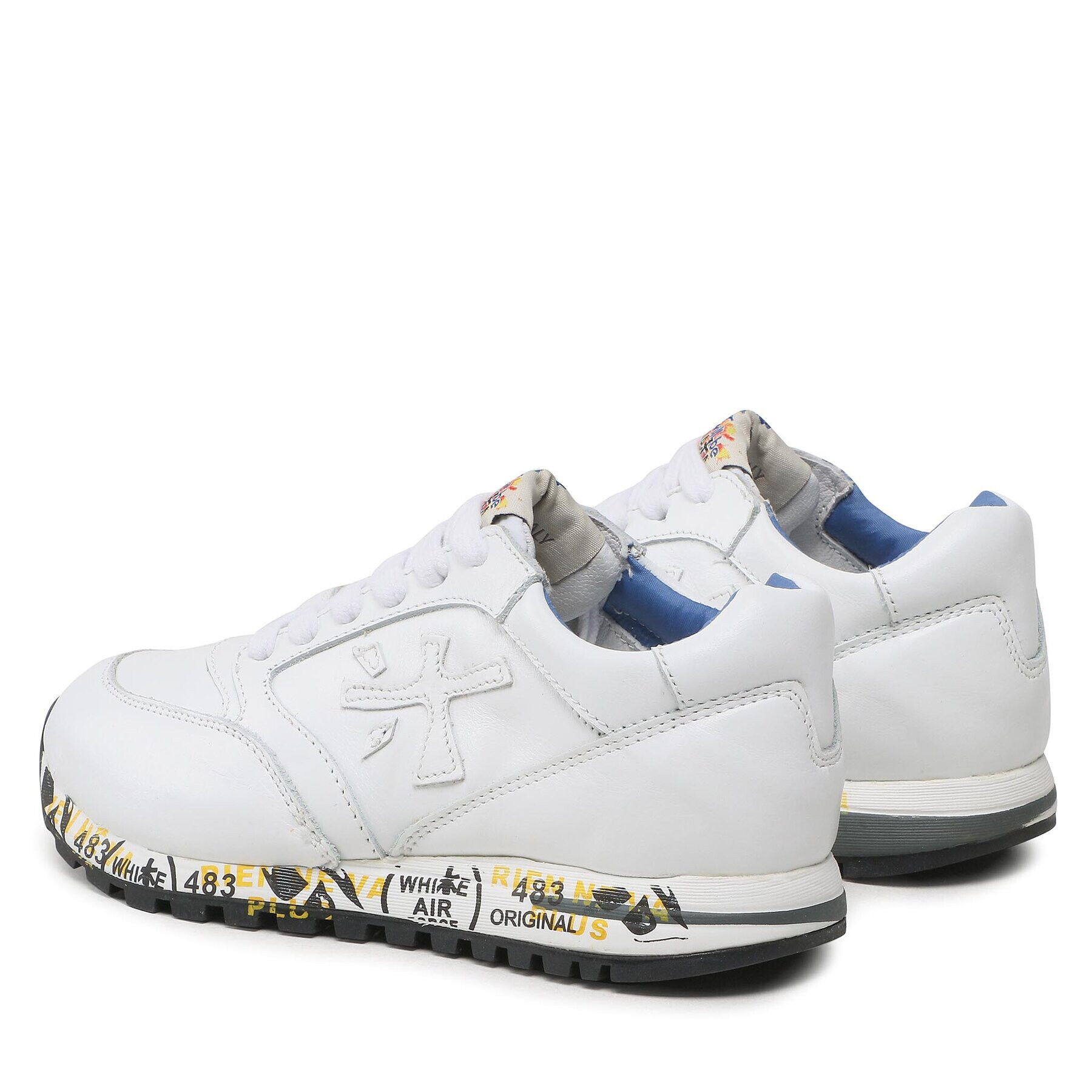 Premiata Сникърси Zac-Zac 18091821 M Бял - Pepit.bg