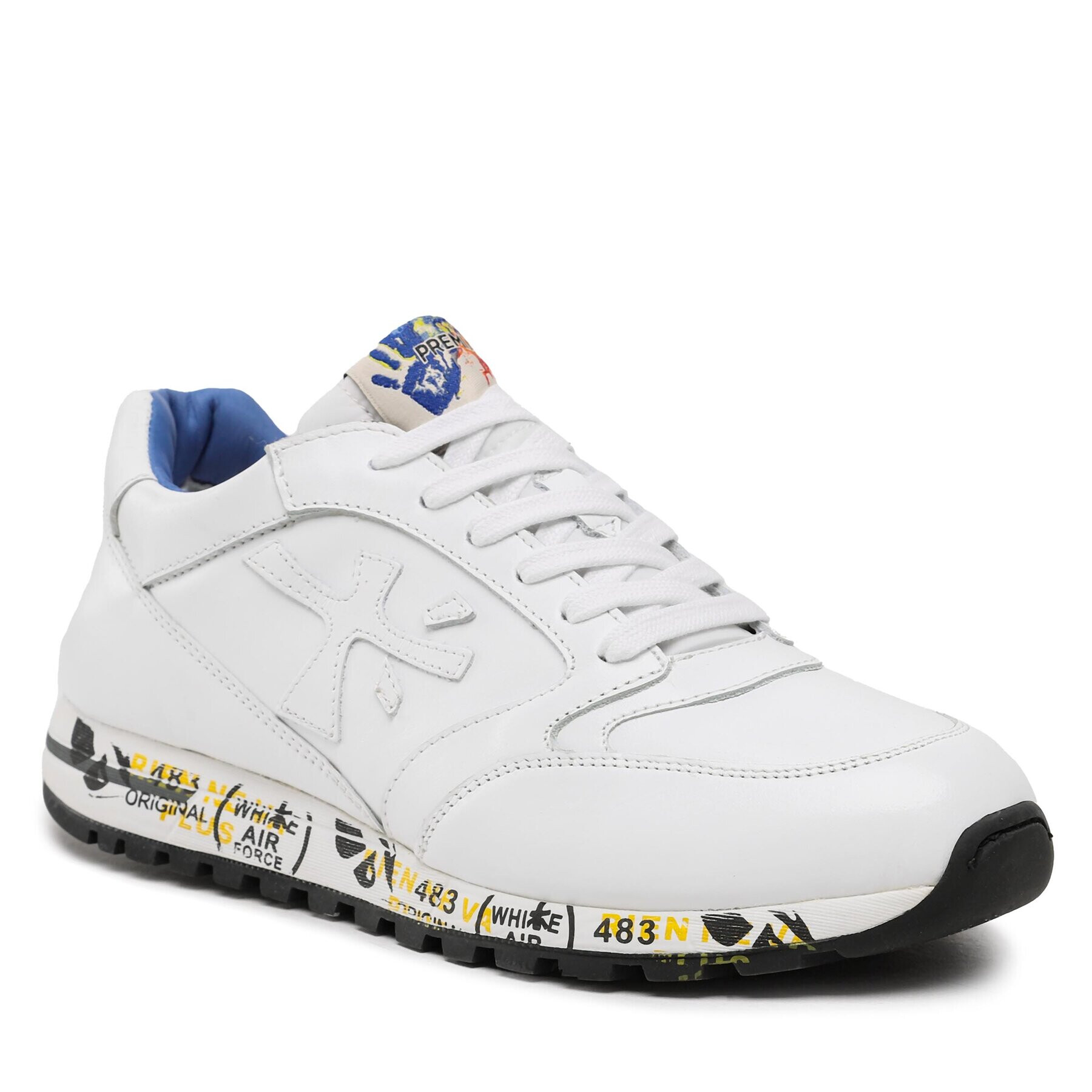 Premiata Сникърси Zac Zac 18091821 S Бял - Pepit.bg