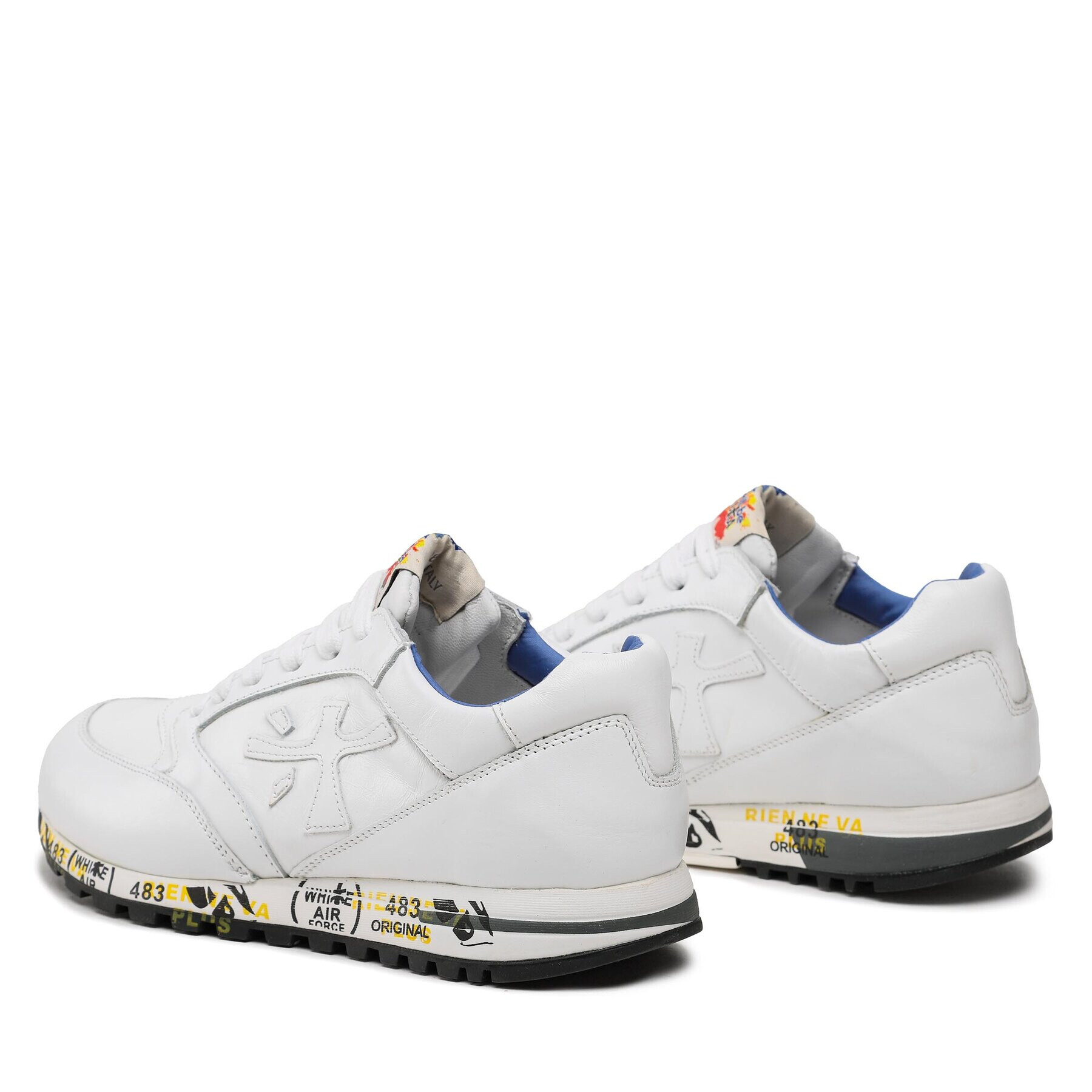 Premiata Сникърси Zac Zac 18091821 S Бял - Pepit.bg