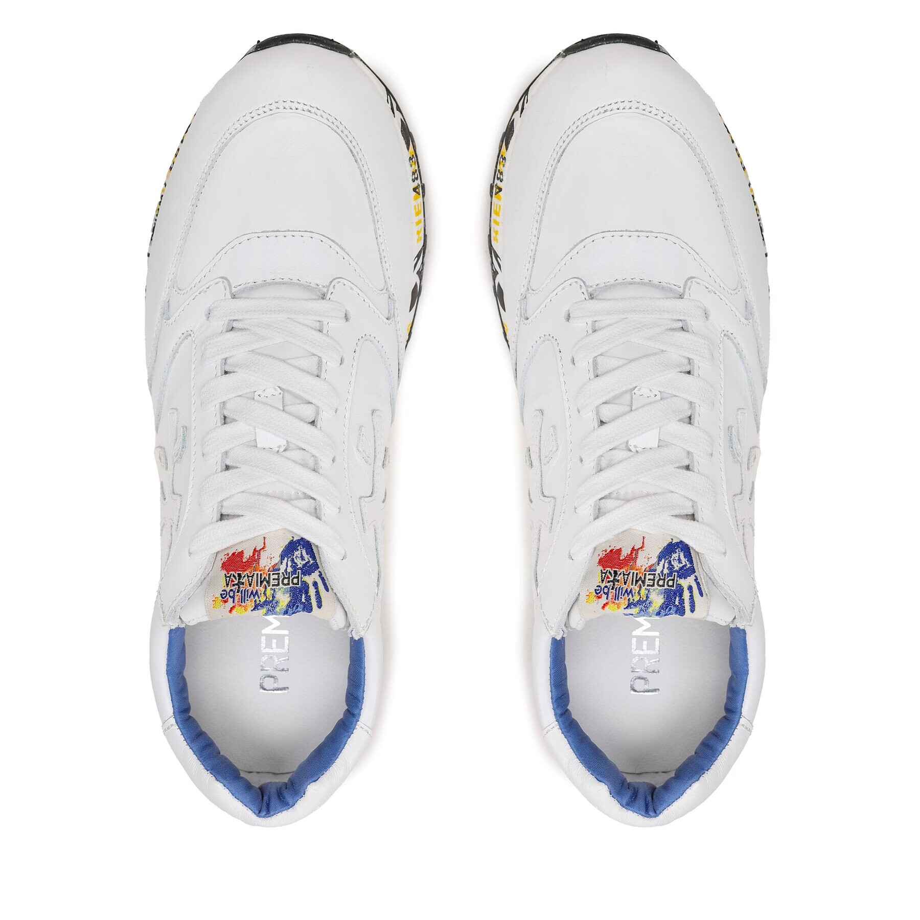 Premiata Сникърси Zac Zac 18091821 S Бял - Pepit.bg
