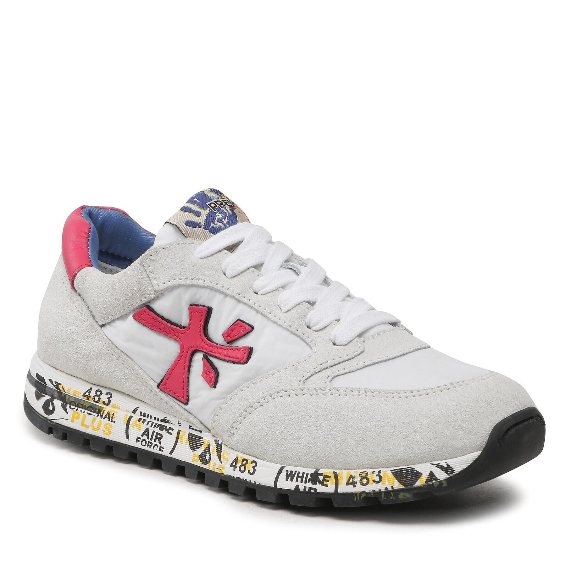 Premiata Сникърси Zac-Zac 18091849 M Бял - Pepit.bg