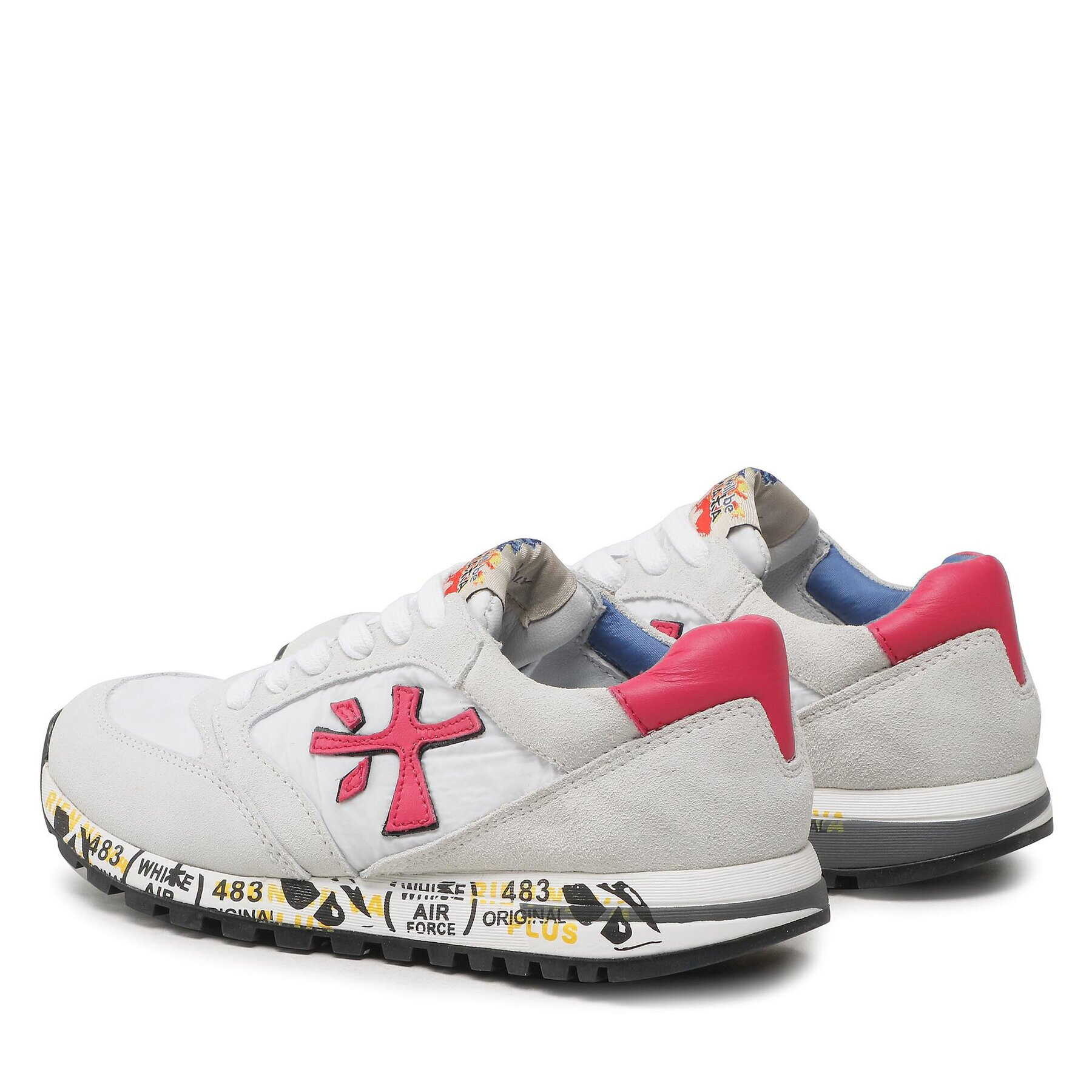 Premiata Сникърси Zac-Zac 18091849 M Бял - Pepit.bg