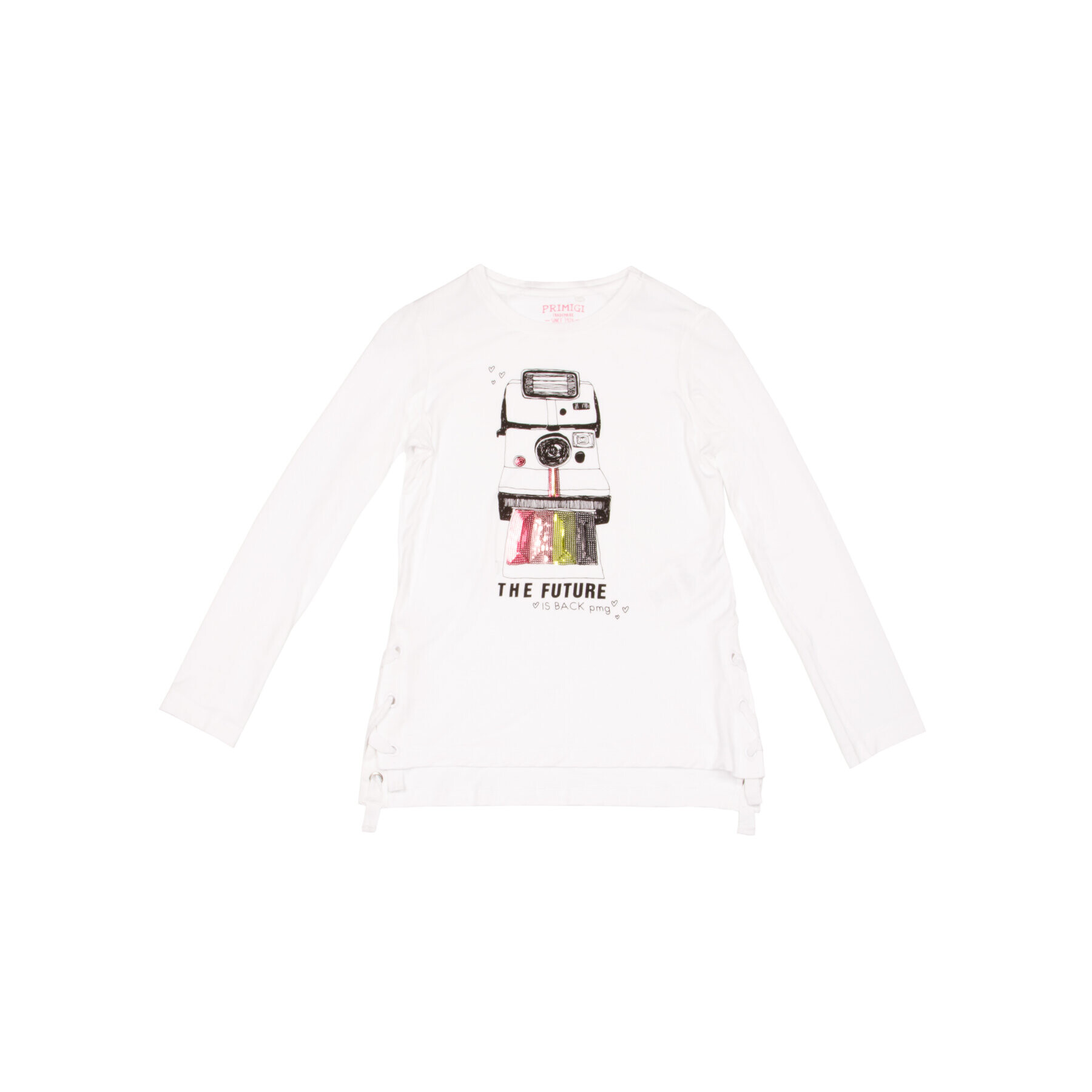 Primigi Блуза 43212551 Бял Regular Fit - Pepit.bg