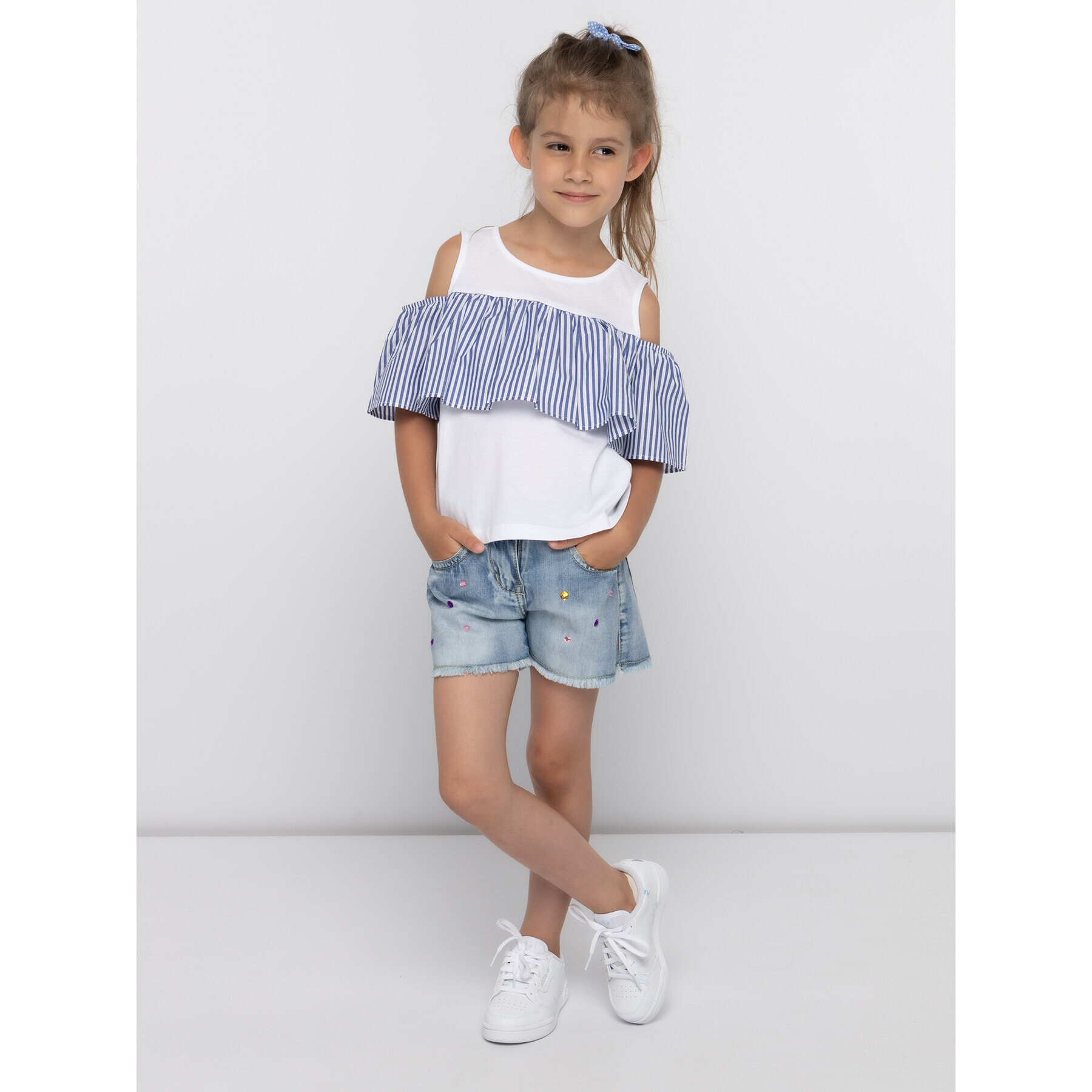 Primigi Блуза 43233561 Бял Regular Fit - Pepit.bg