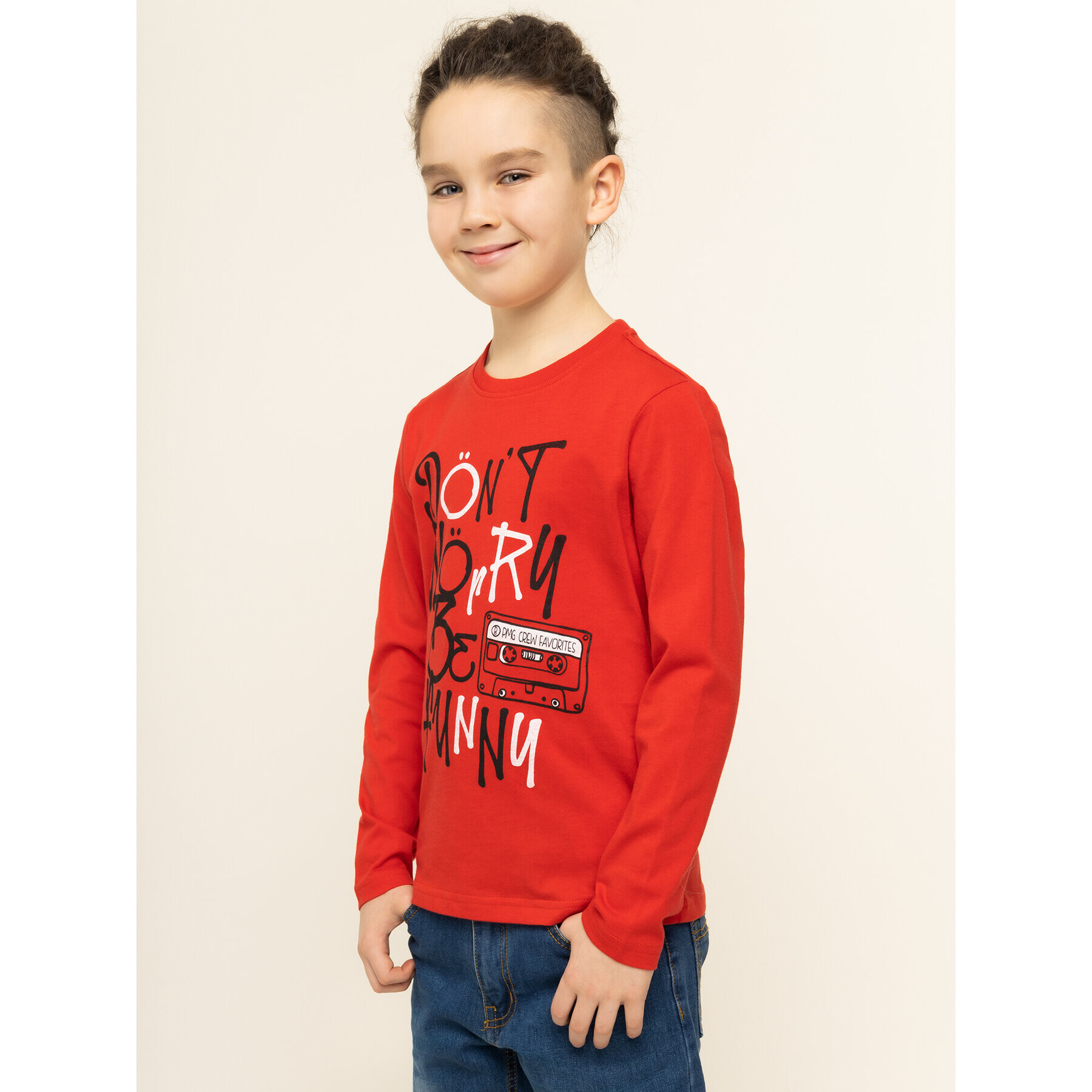 Primigi Блуза Back to Skate 44212004 Червен Regular Fit - Pepit.bg