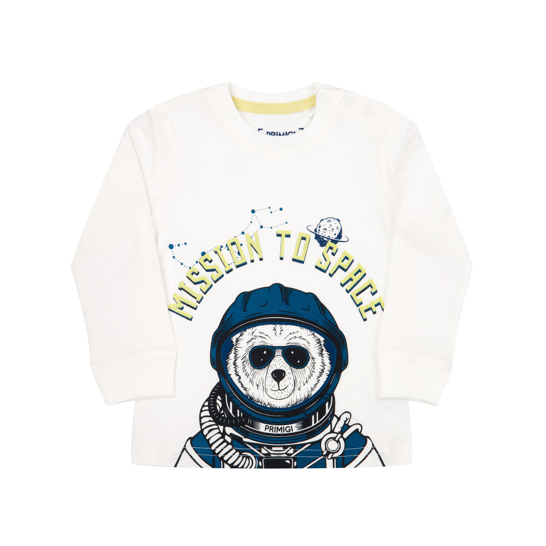 Primigi Блуза Galaxy Camp 44211081 Бял Regular Fit - Pepit.bg