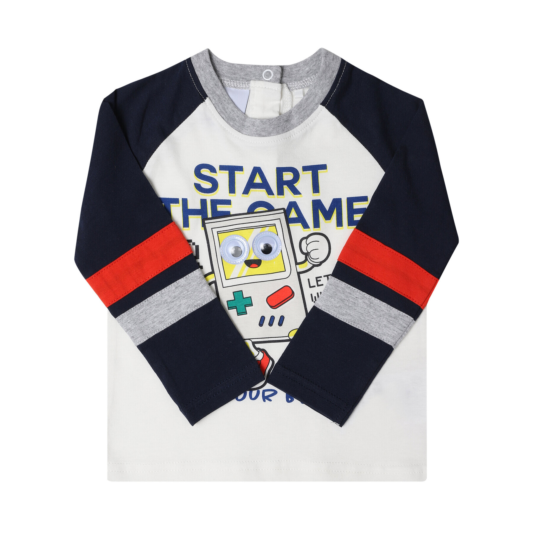 Primigi Блуза Game Player 45211011 Бял Regular Fit - Pepit.bg