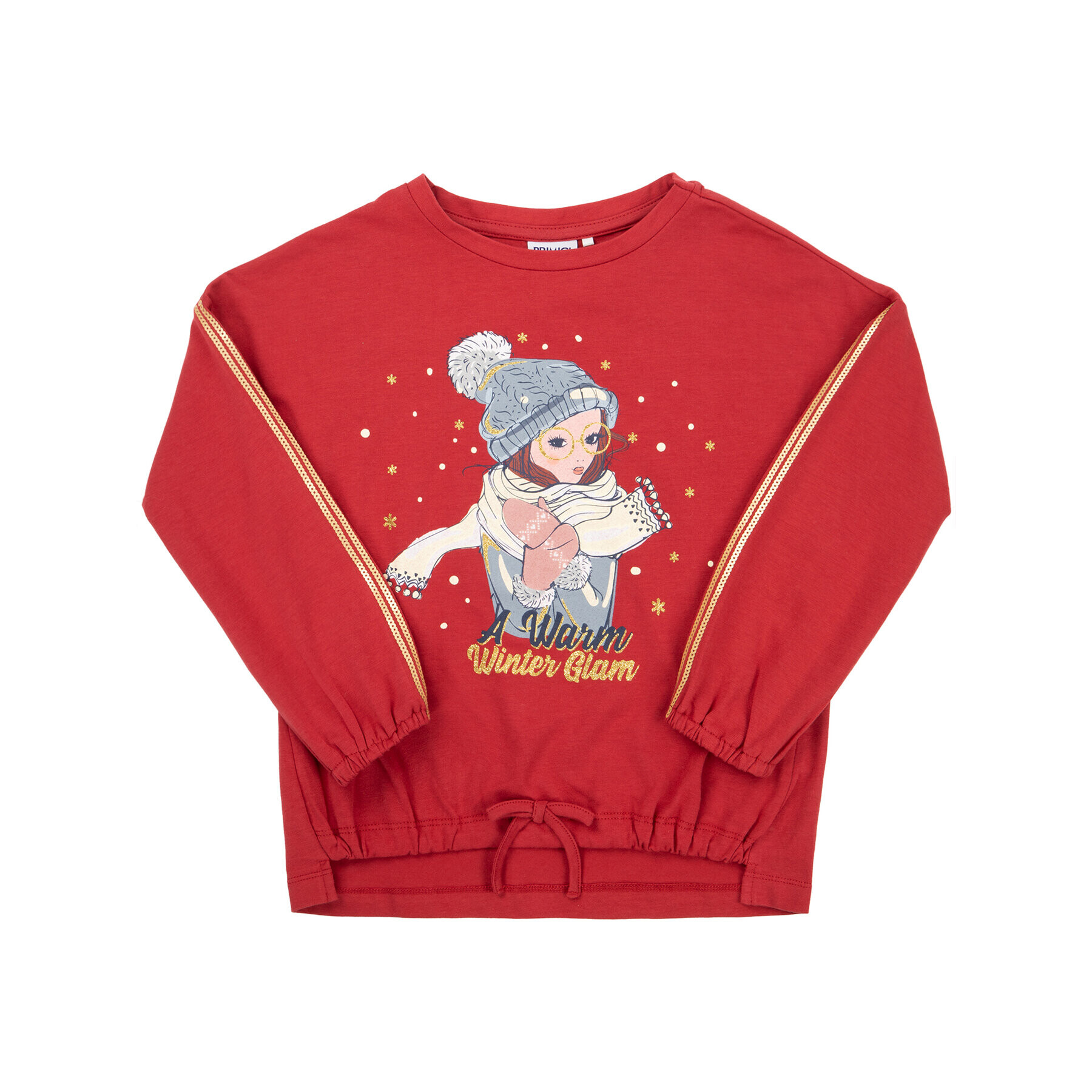 Primigi Блуза Glam Winter 44212811 Червен Regular Fit - Pepit.bg