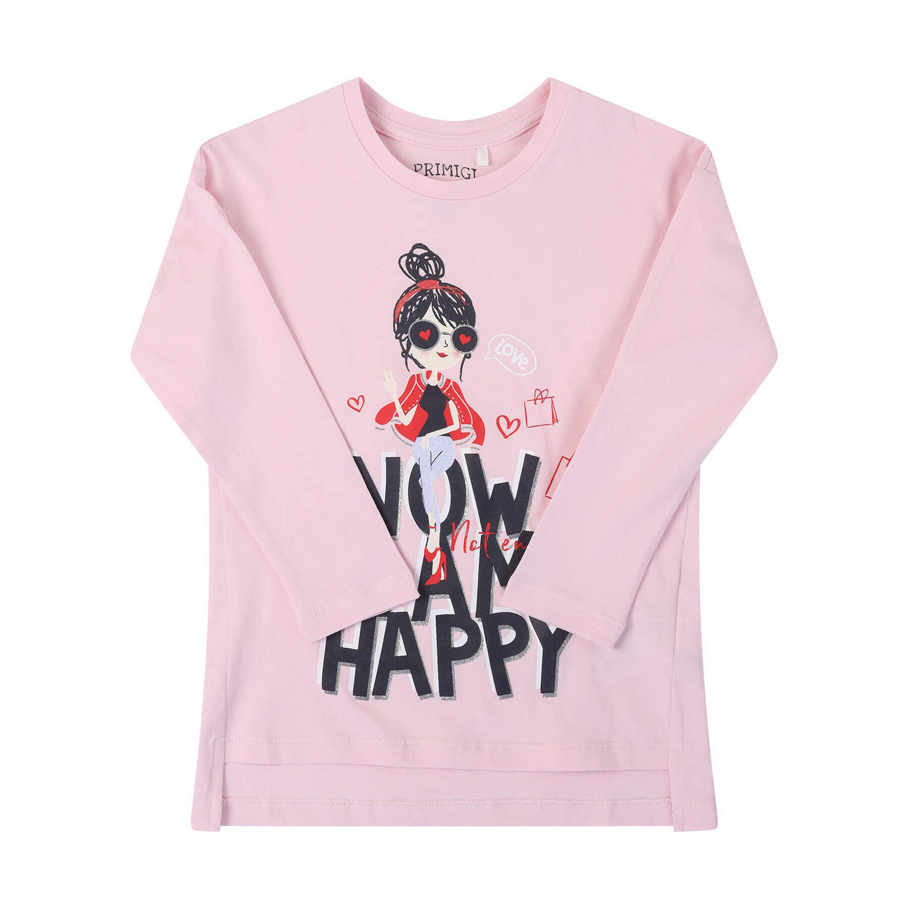 Primigi Блуза Happy Shopping 45212521 Розов Regular Fit - Pepit.bg
