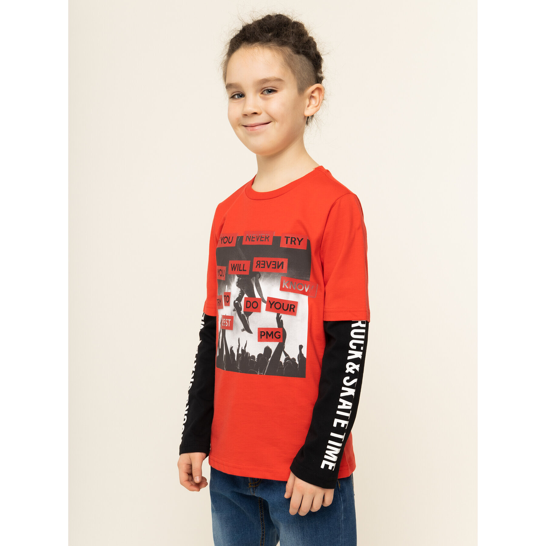 Primigi Блуза Into The Black 44213121 Червен Regular Fit - Pepit.bg