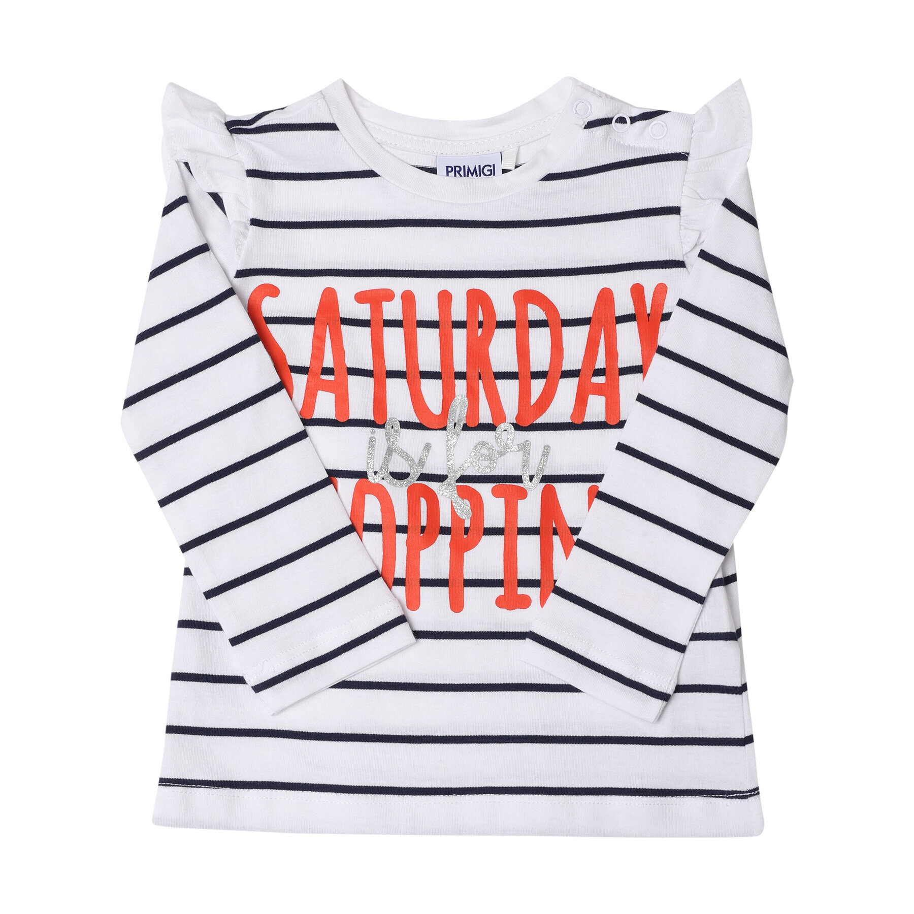 Primigi Блуза Shopping Time 45211511 Бял Regular Fit - Pepit.bg