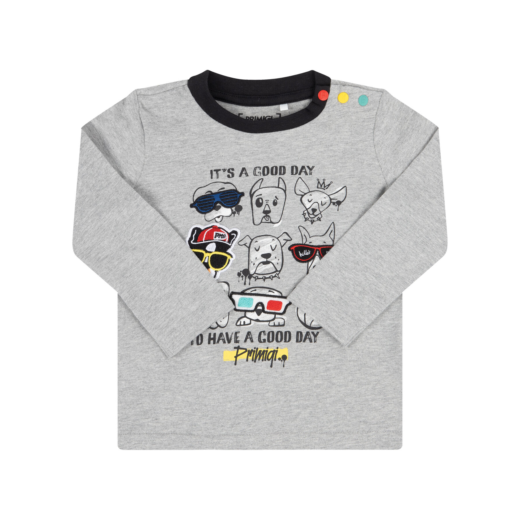 Primigi Блуза Skate Fun 44211021 Сив Regular Fit - Pepit.bg