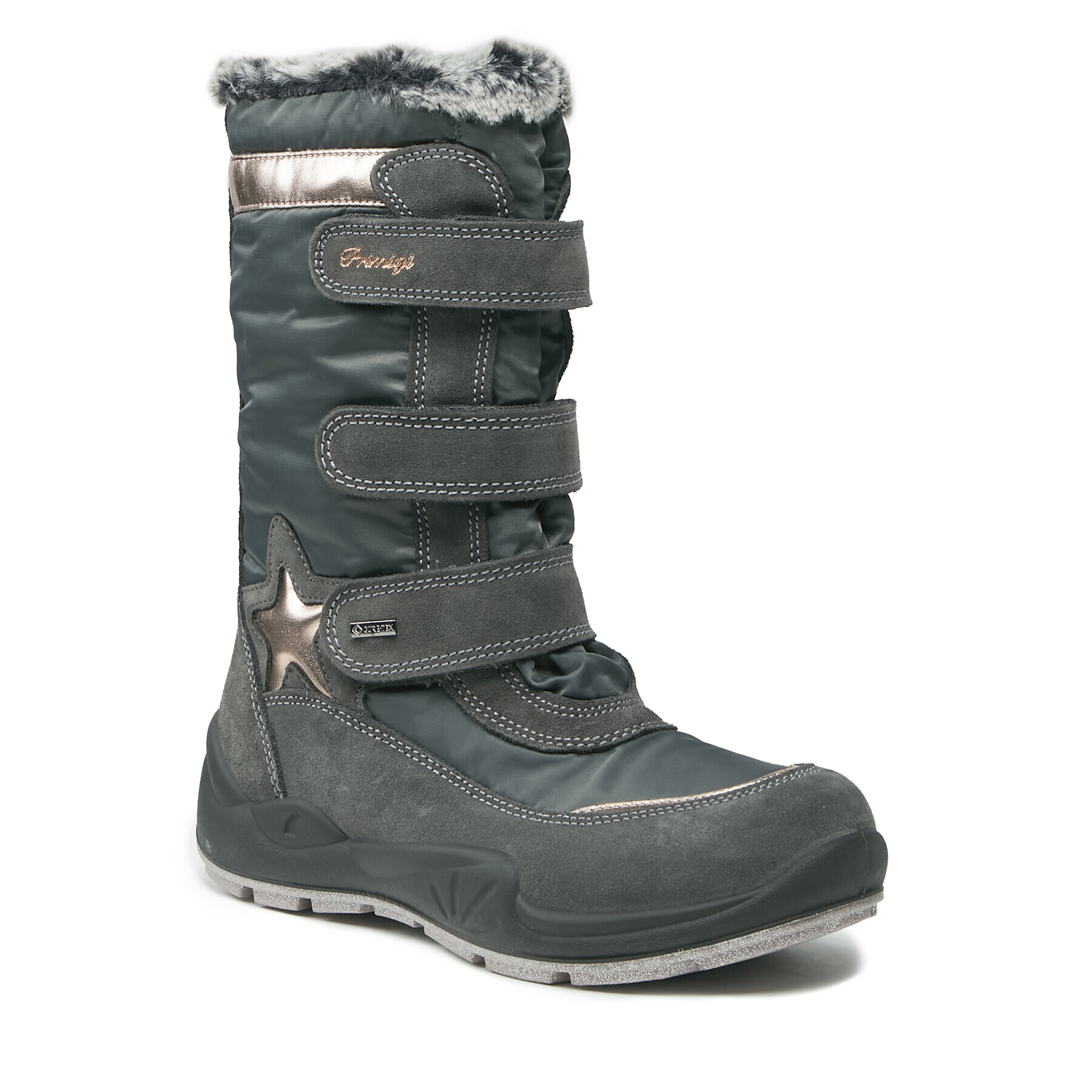 Primigi Ботуши GORE-TEX 4883055 D Сив - Pepit.bg